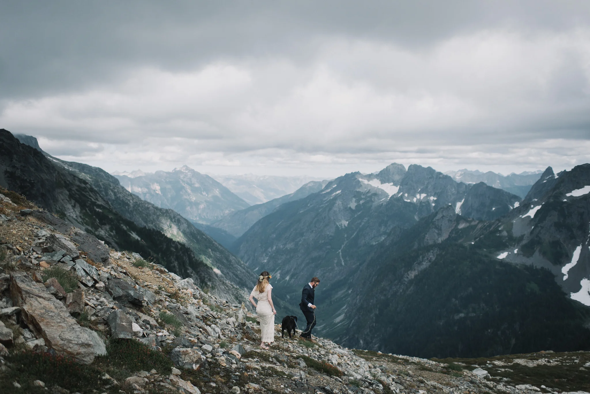 Sahale Arm Elopement In The North Cascades, Washington | Taylor & David