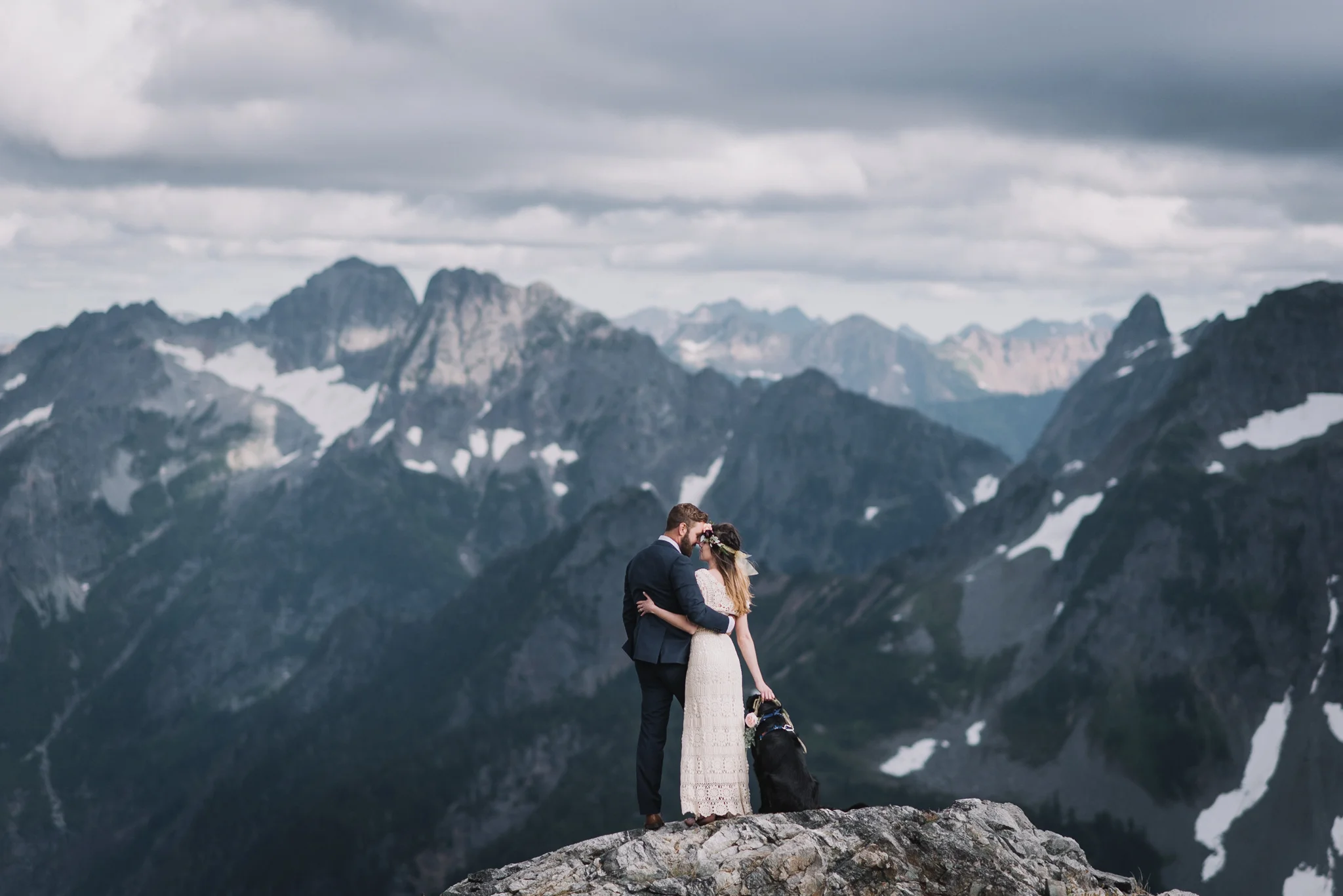 Sahale Arm Elopement In The North Cascades, Washington | Taylor & David