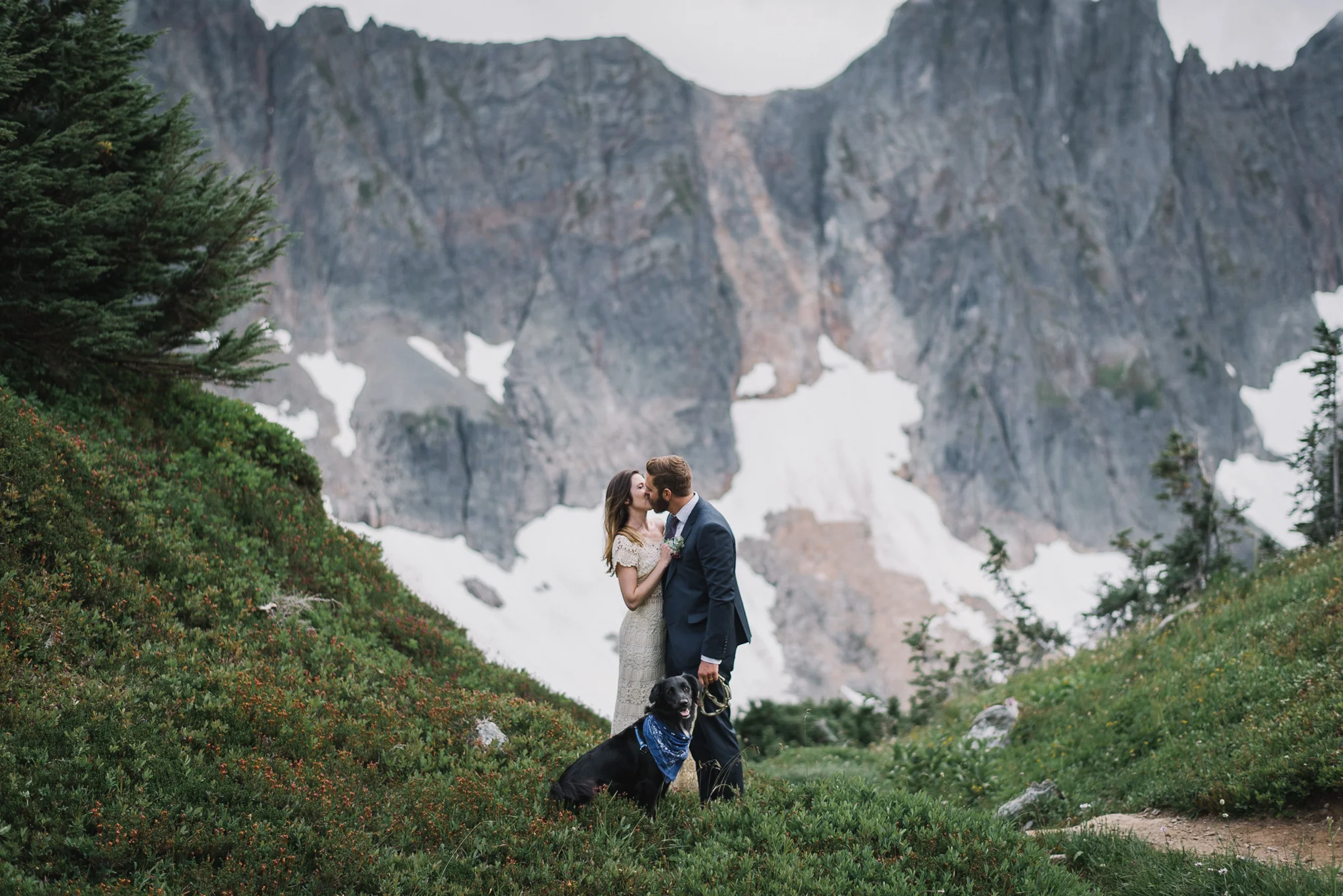Sahale Arm Elopement In The North Cascades, Washington | Taylor & David