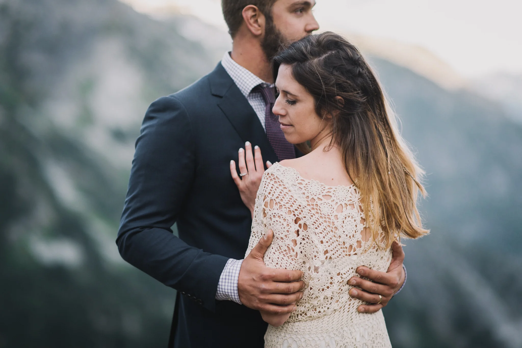 Sahale Arm Elopement In The North Cascades, Washington | Taylor & David