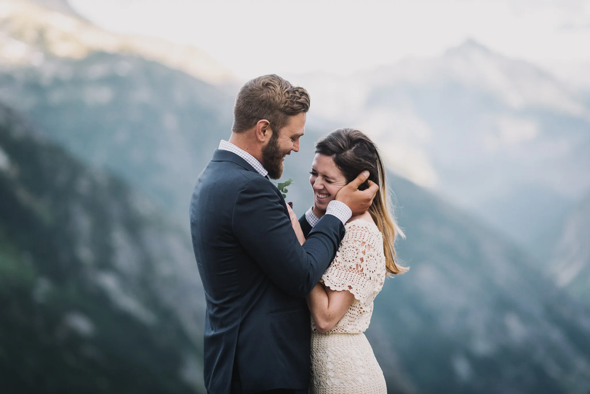 Sahale Arm Elopement In The North Cascades, Washington | Taylor & David