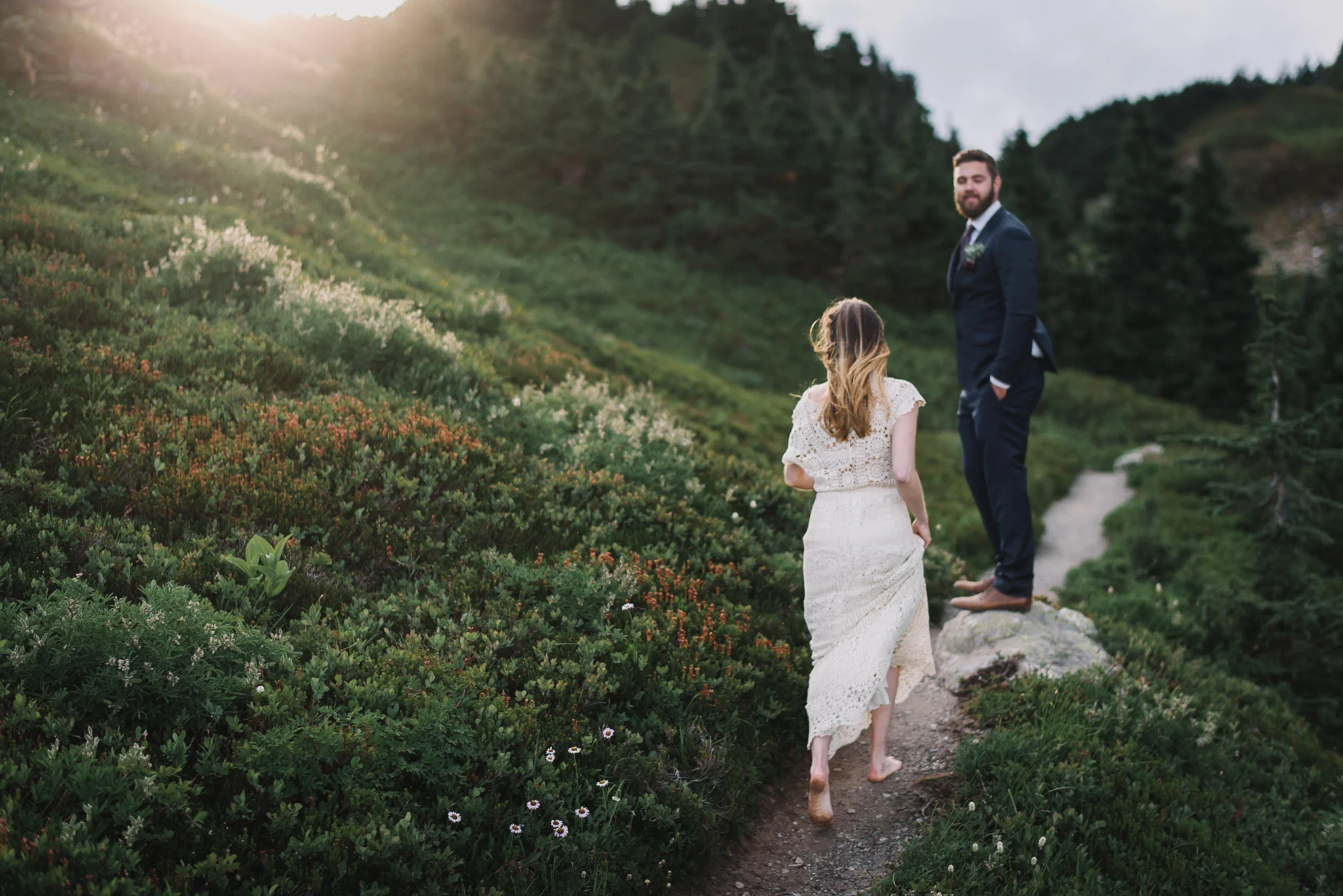 Sahale Arm Elopement In The North Cascades, Washington | Taylor & David