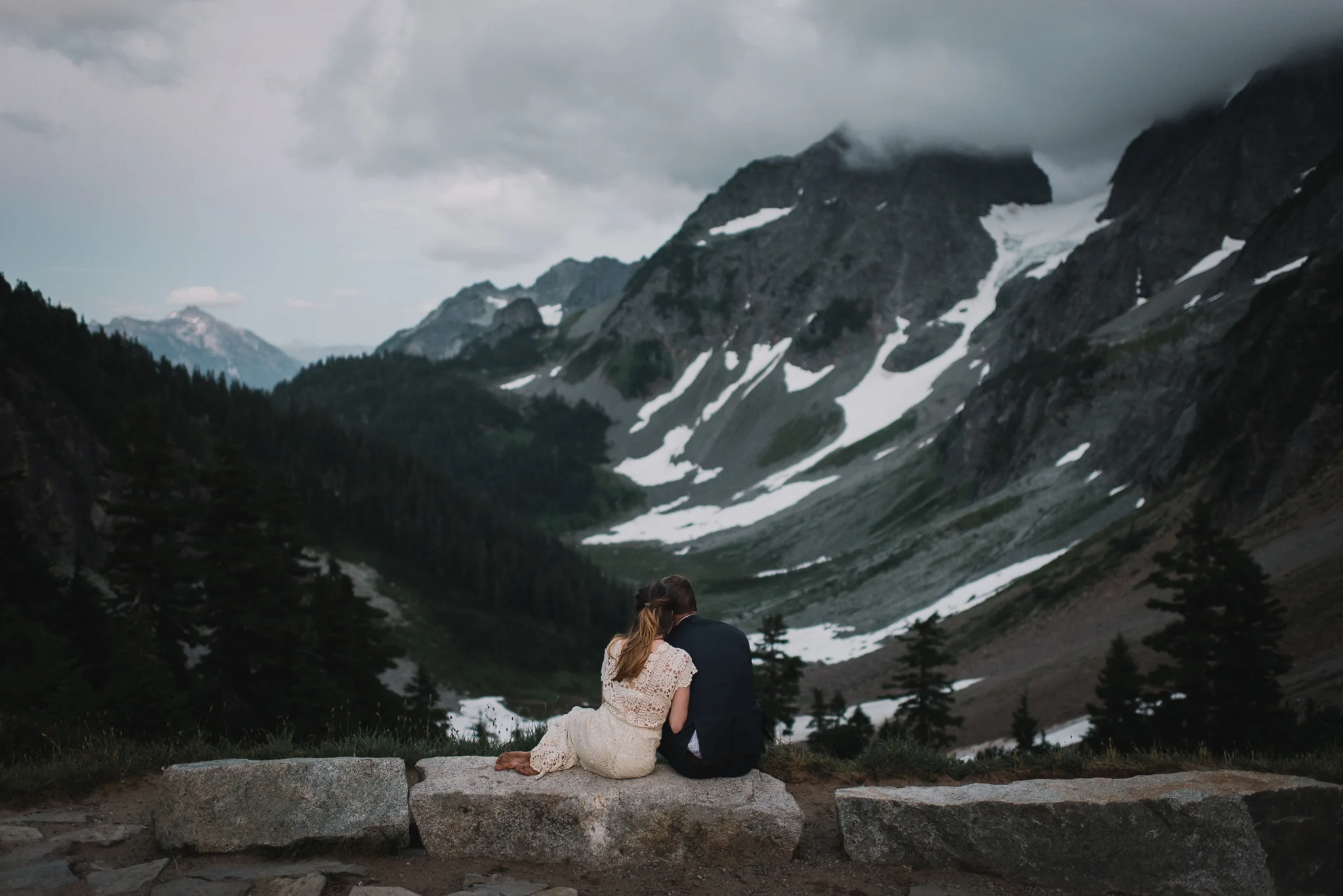 Sahale Arm Elopement In The North Cascades, Washington | Taylor & David