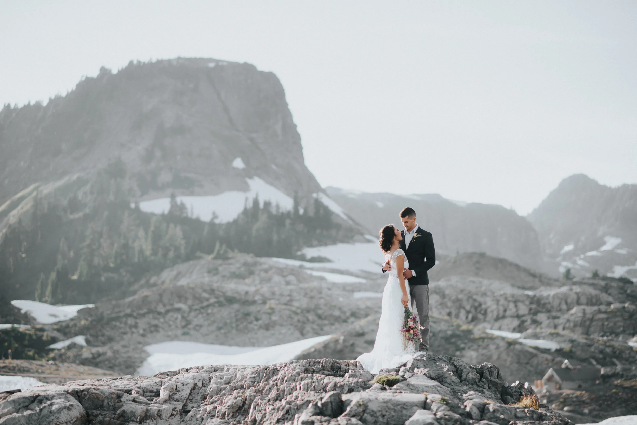 Styled Elopement at Artist Point, Mount Baker Washington | Alyssa & Ethan