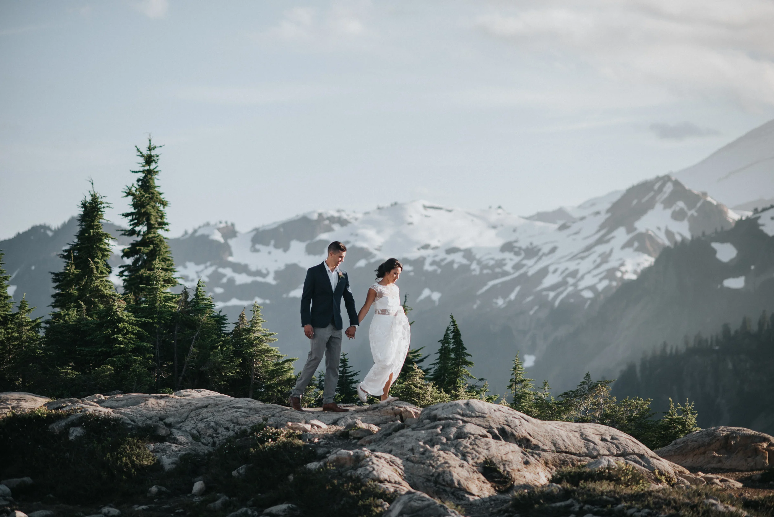 Styled Elopement at Artist Point, Mount Baker Washington | Alyssa & Ethan