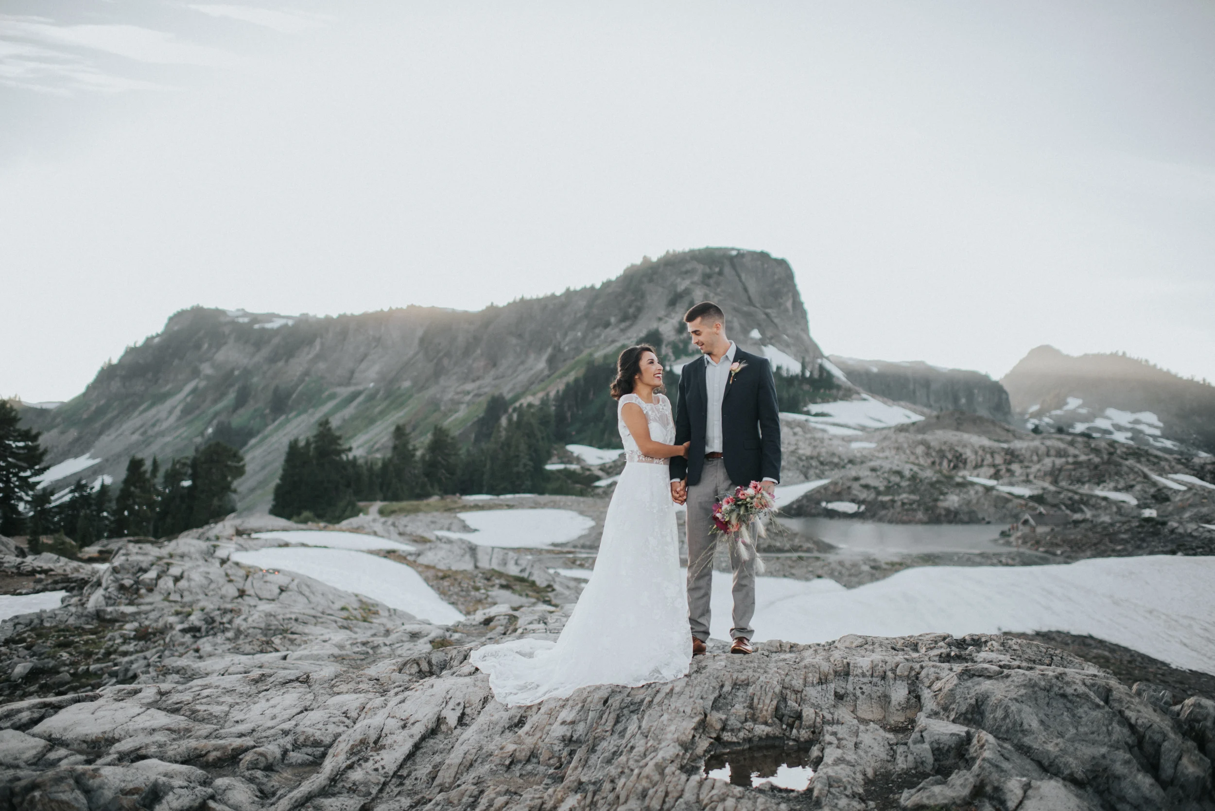 Styled Elopement at Artist Point, Mount Baker Washington | Alyssa & Ethan