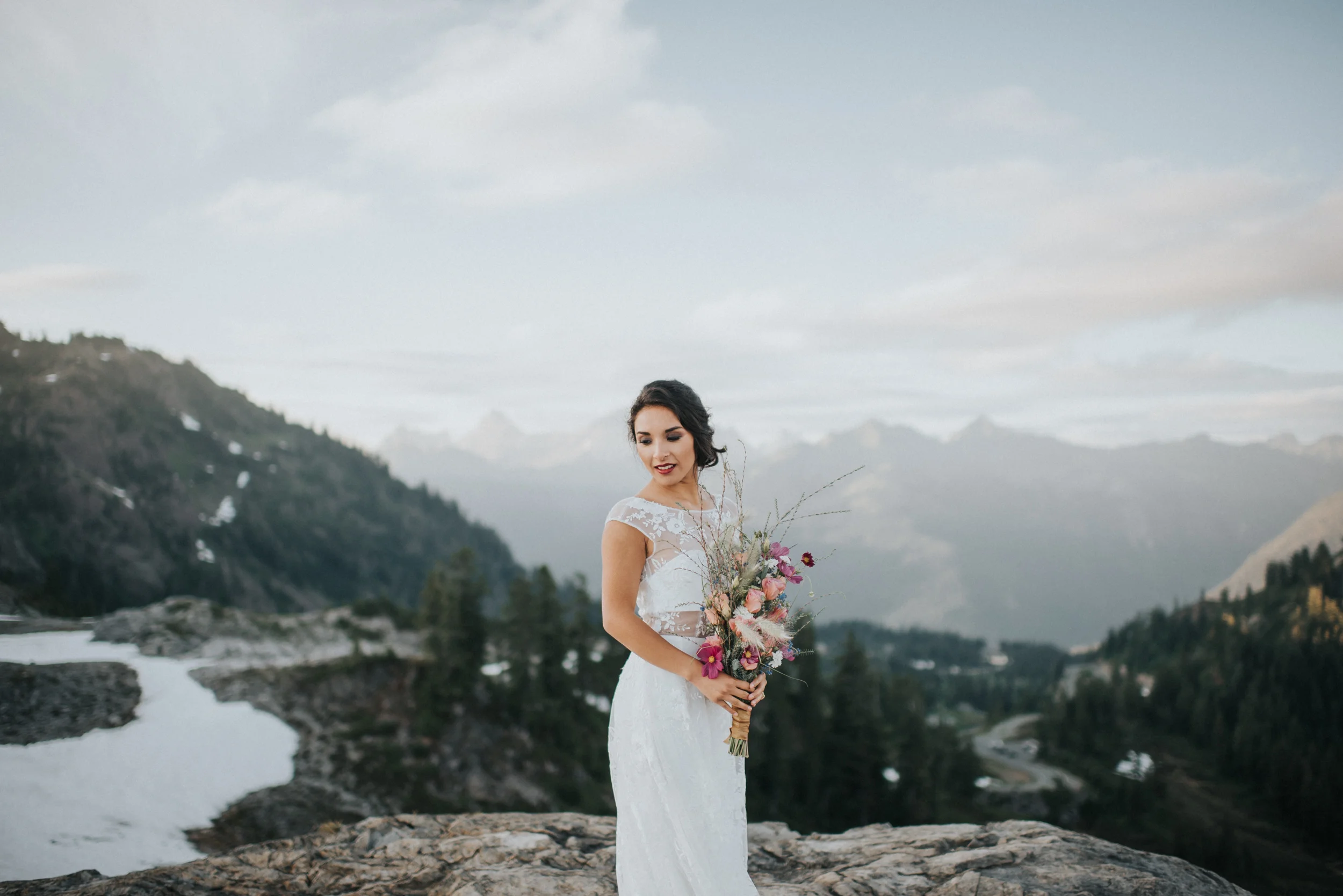 Styled Elopement at Artist Point, Mount Baker Washington | Alyssa & Ethan