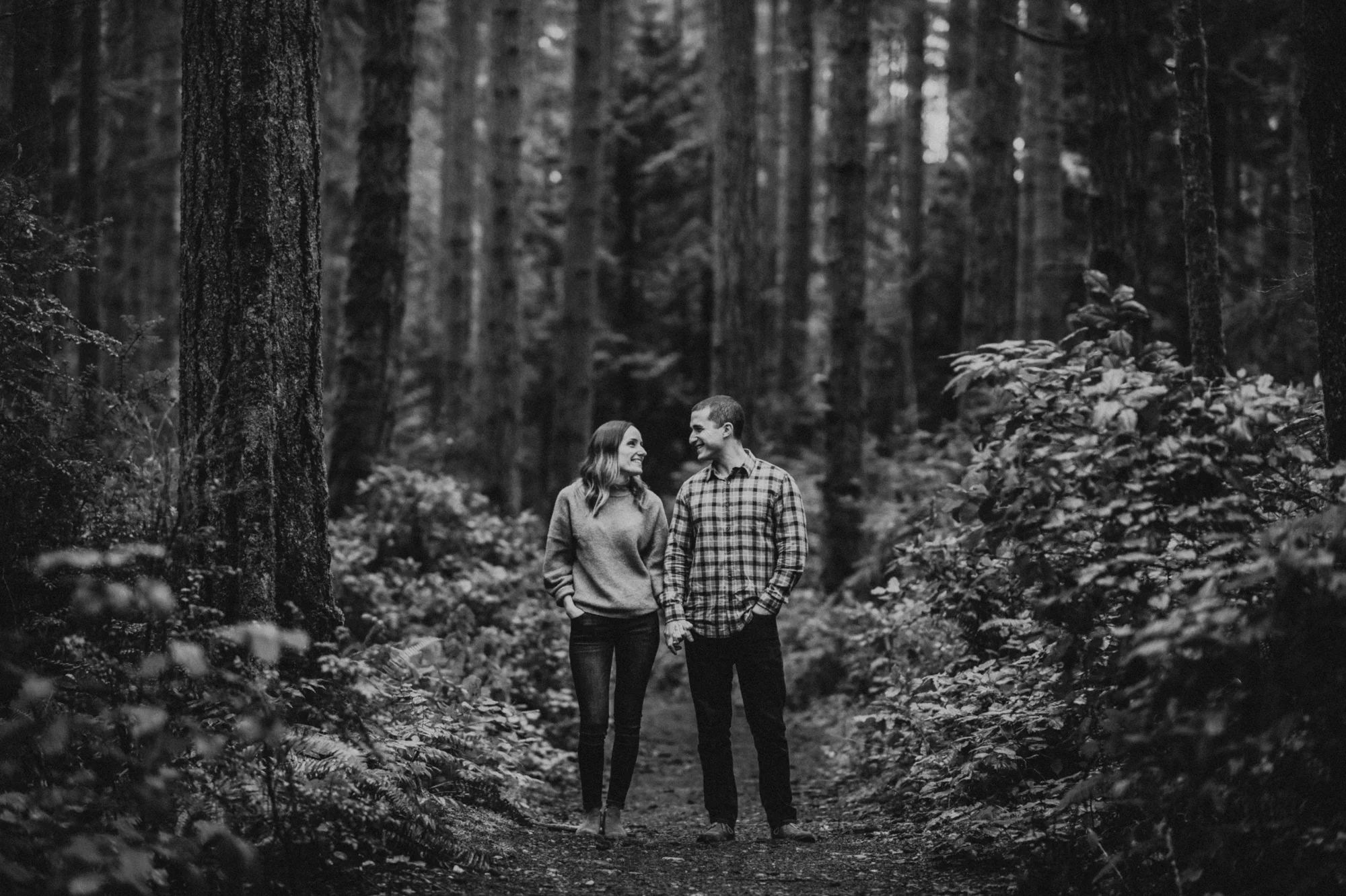 Engagement at Fay Bainbridge Park on Bainbridge Island WA | Nicole & Max