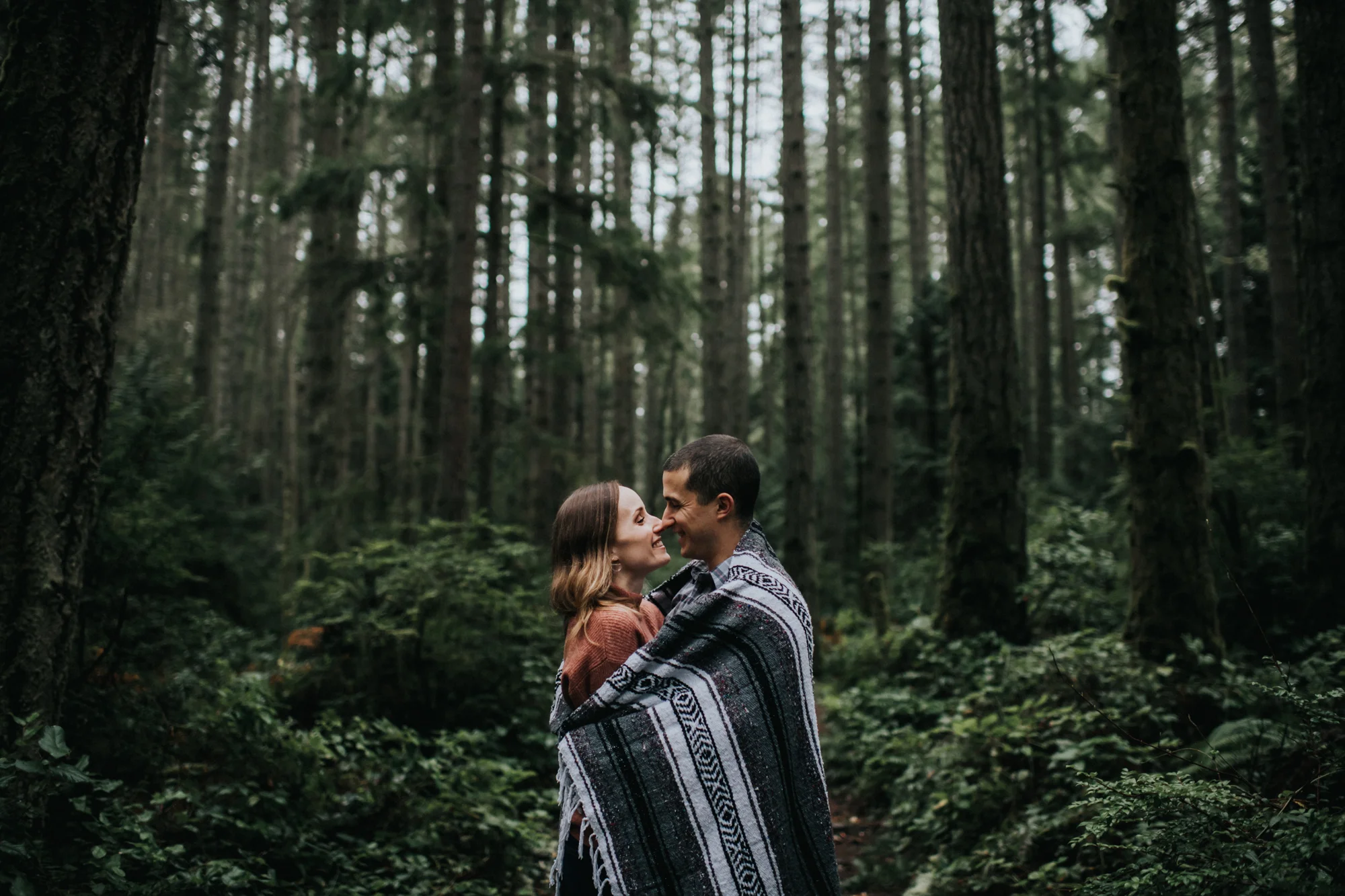 Engagement at Fay Bainbridge Park on Bainbridge Island WA | Nicole & Max
