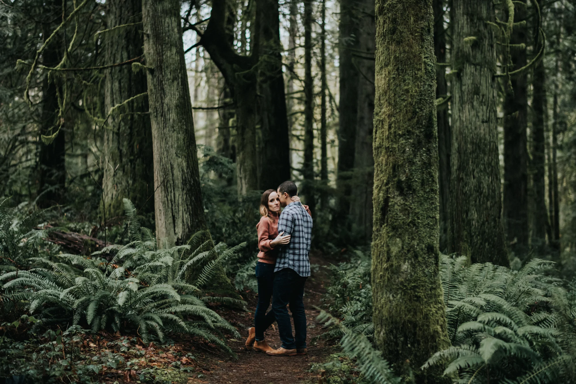 Engagement at Fay Bainbridge Park on Bainbridge Island WA | Nicole & Max