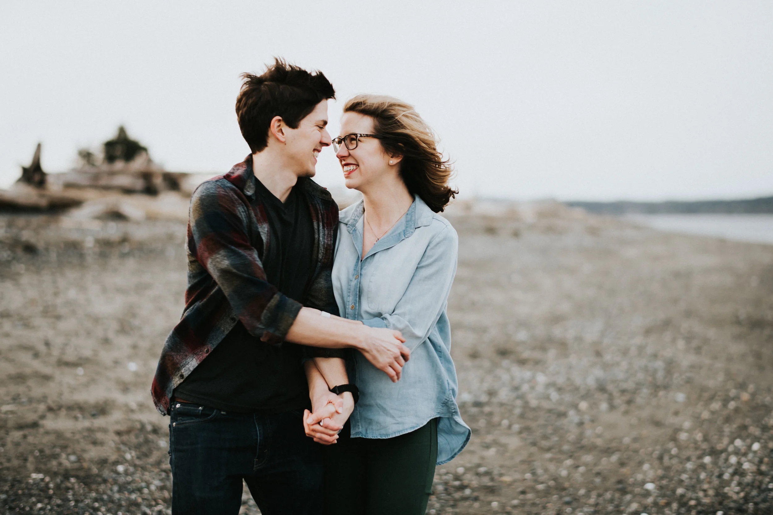 Bainbridge Island Engagement Session at Grand Forest and Fay Bainbridge Park