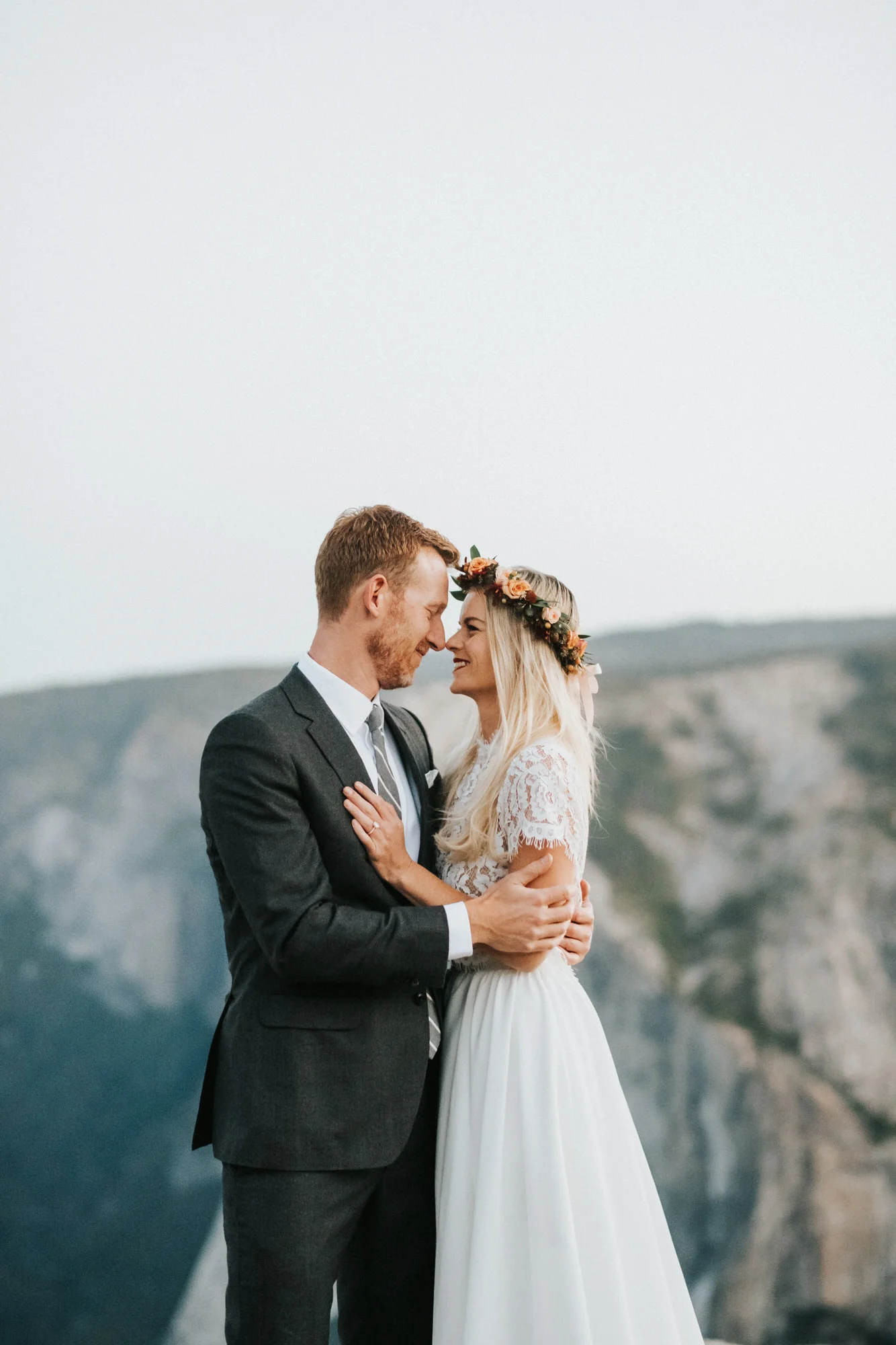 Sunrise Yosemite National Park Elopement at Taft Point