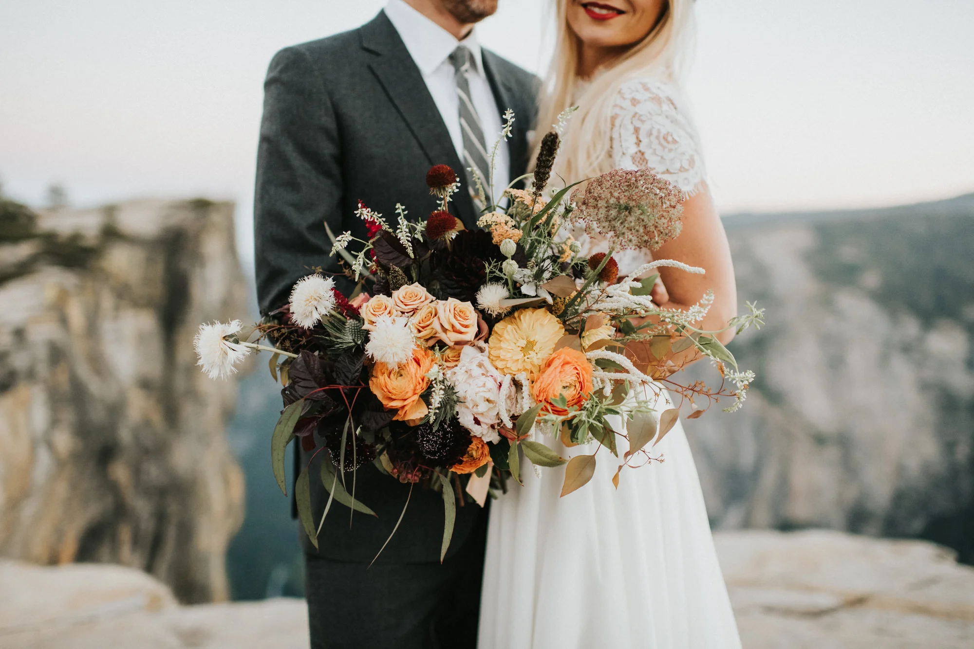 Sunrise Yosemite National Park Elopement at Taft Point