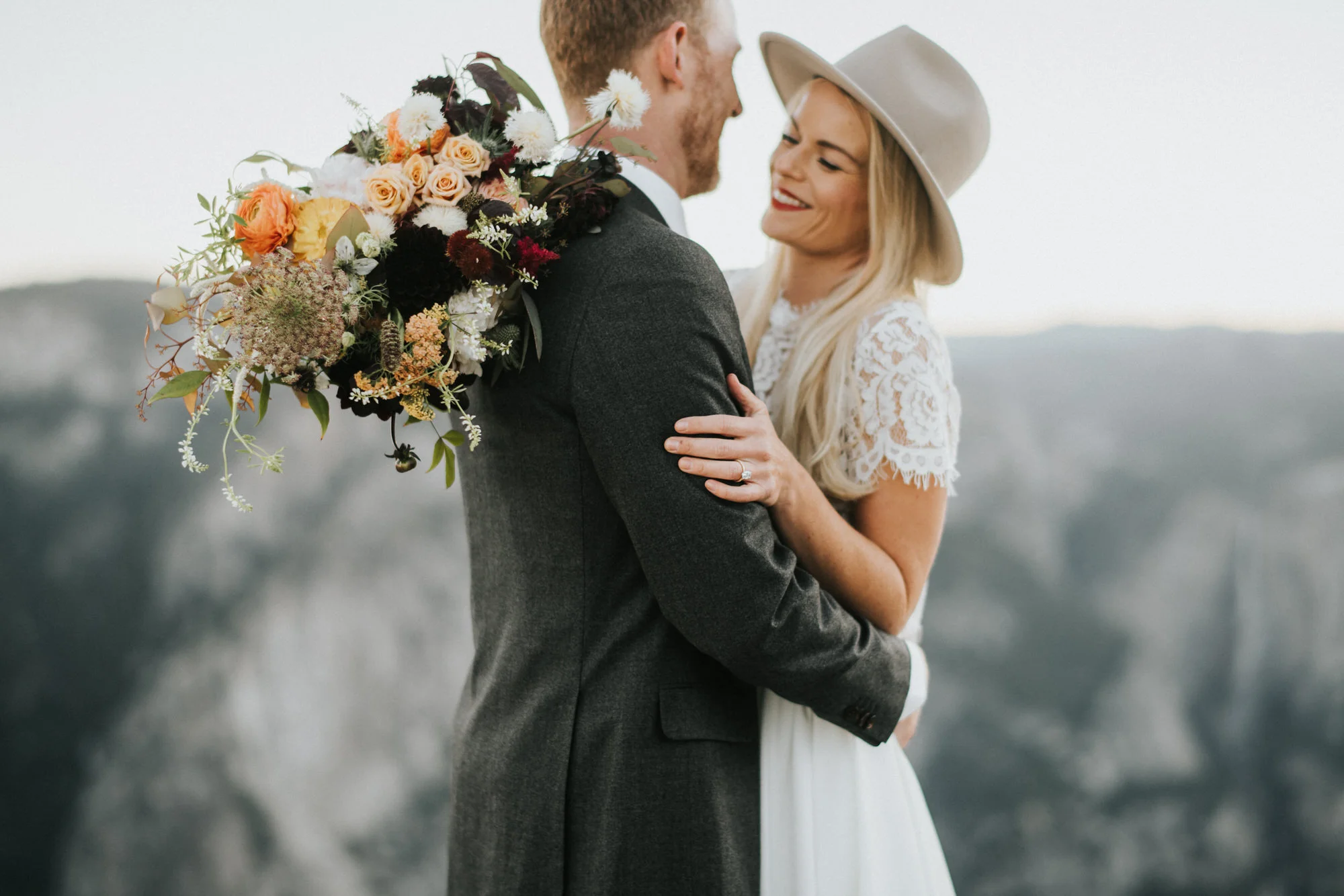 Sunrise Yosemite National Park Elopement at Taft Point