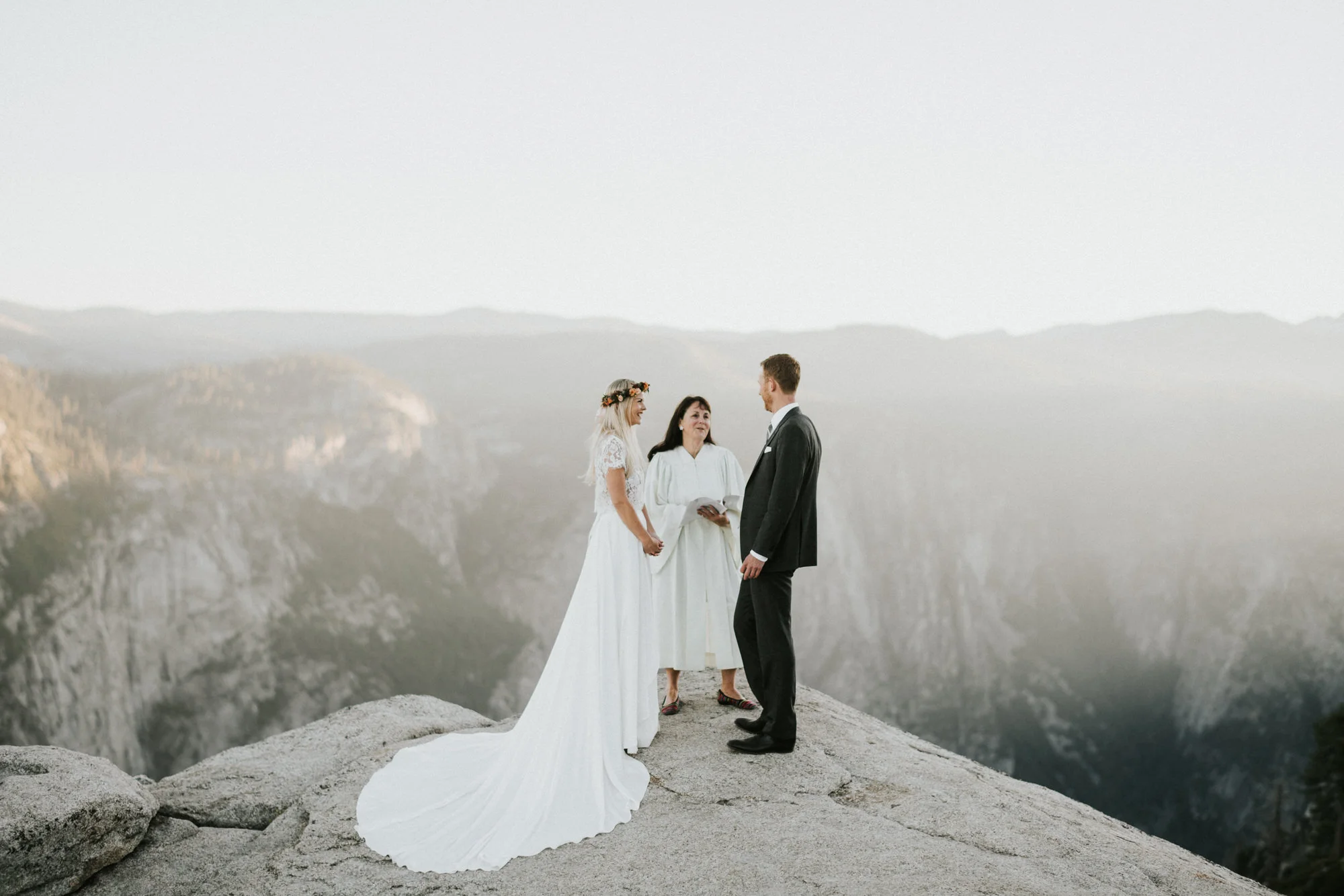 Sunrise Yosemite National Park Elopement at Taft Point