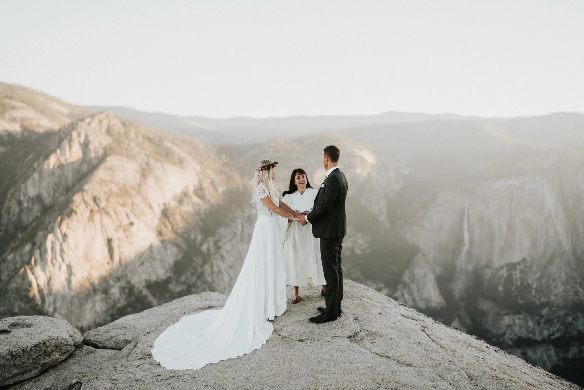 Sunrise Yosemite National Park Elopement at Taft Point
