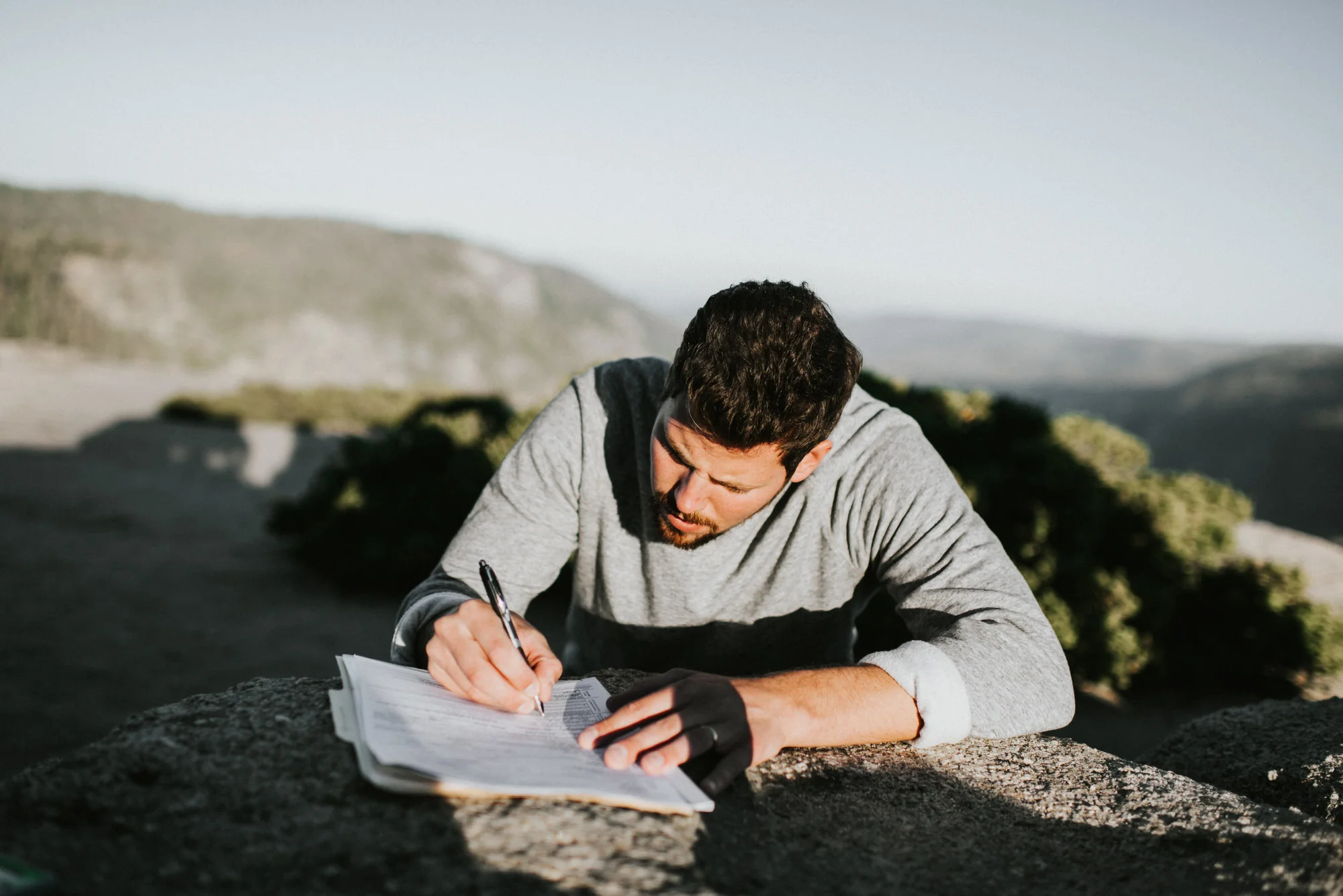 Sunrise Yosemite National Park Elopement at Taft Point