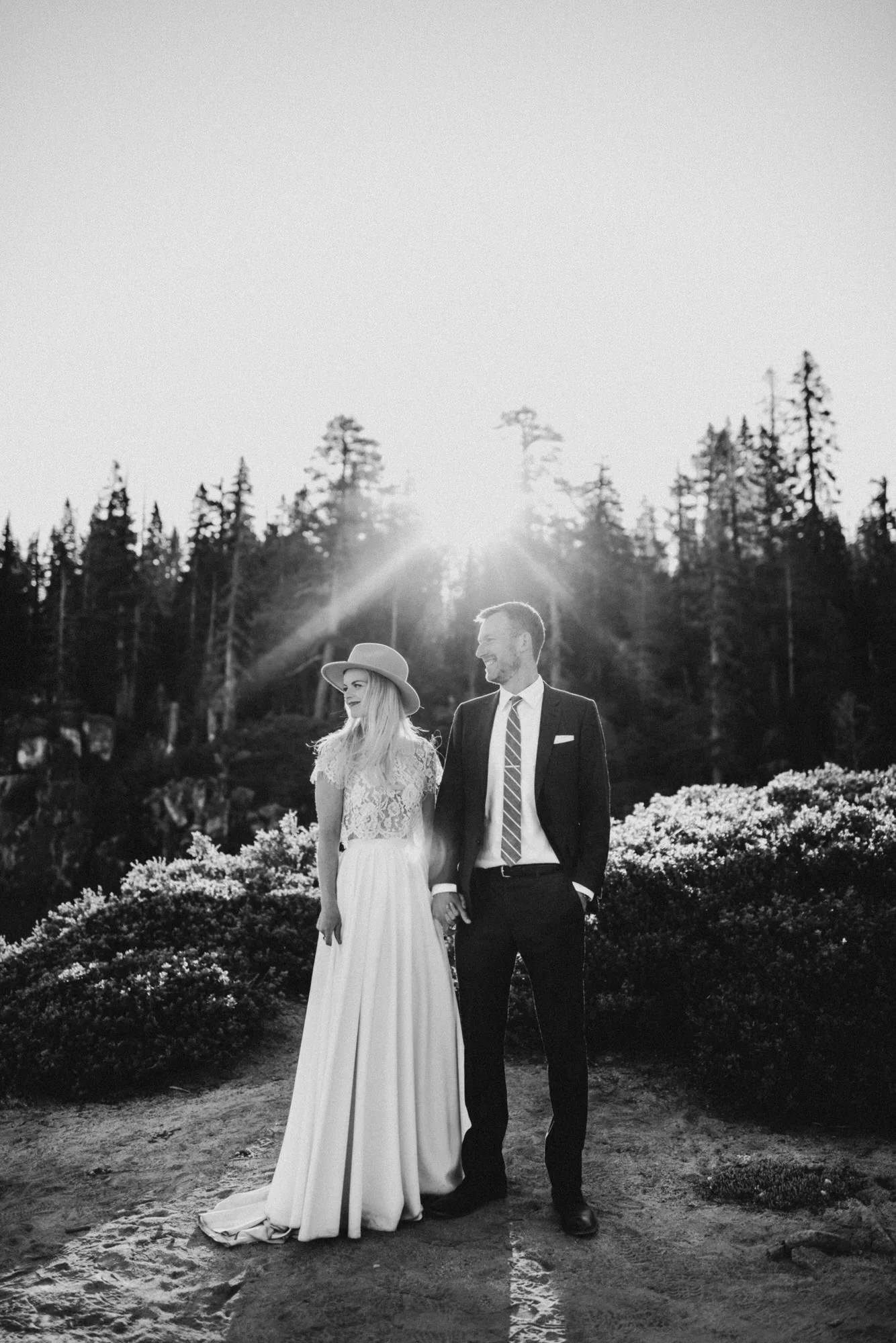 Sunrise Yosemite National Park Elopement at Taft Point