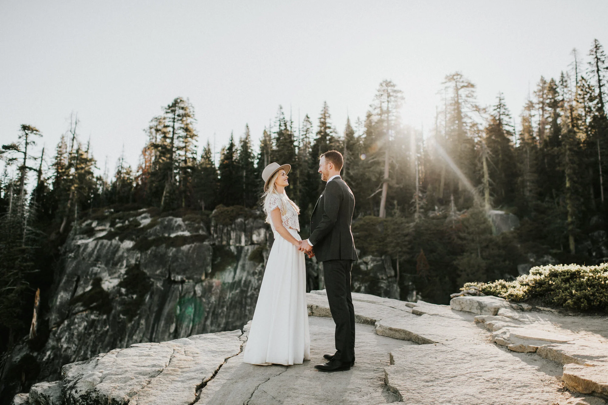 Sunrise Yosemite National Park Elopement at Taft Point