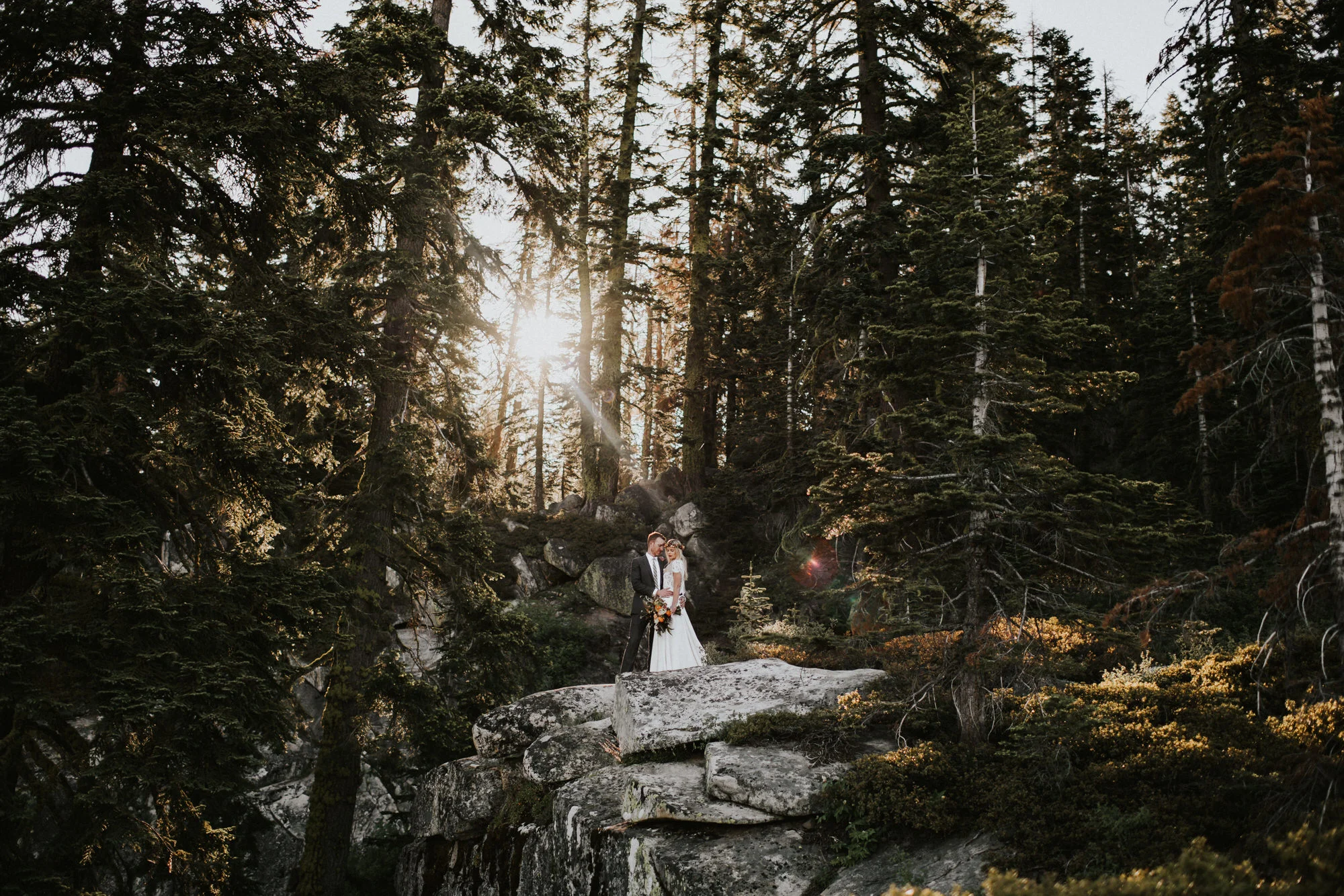Sunrise Yosemite National Park Elopement at Taft Point