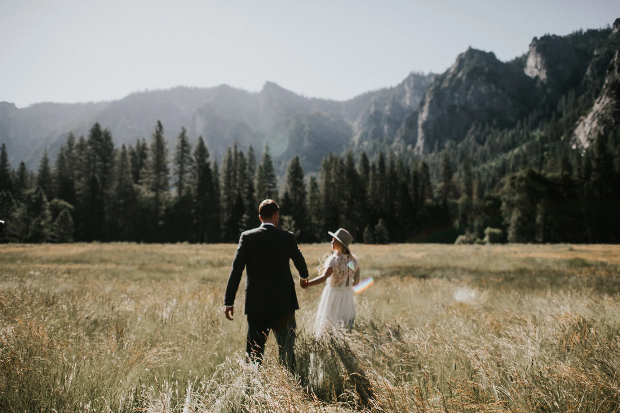 Sunrise Yosemite National Park Elopement at Taft Point