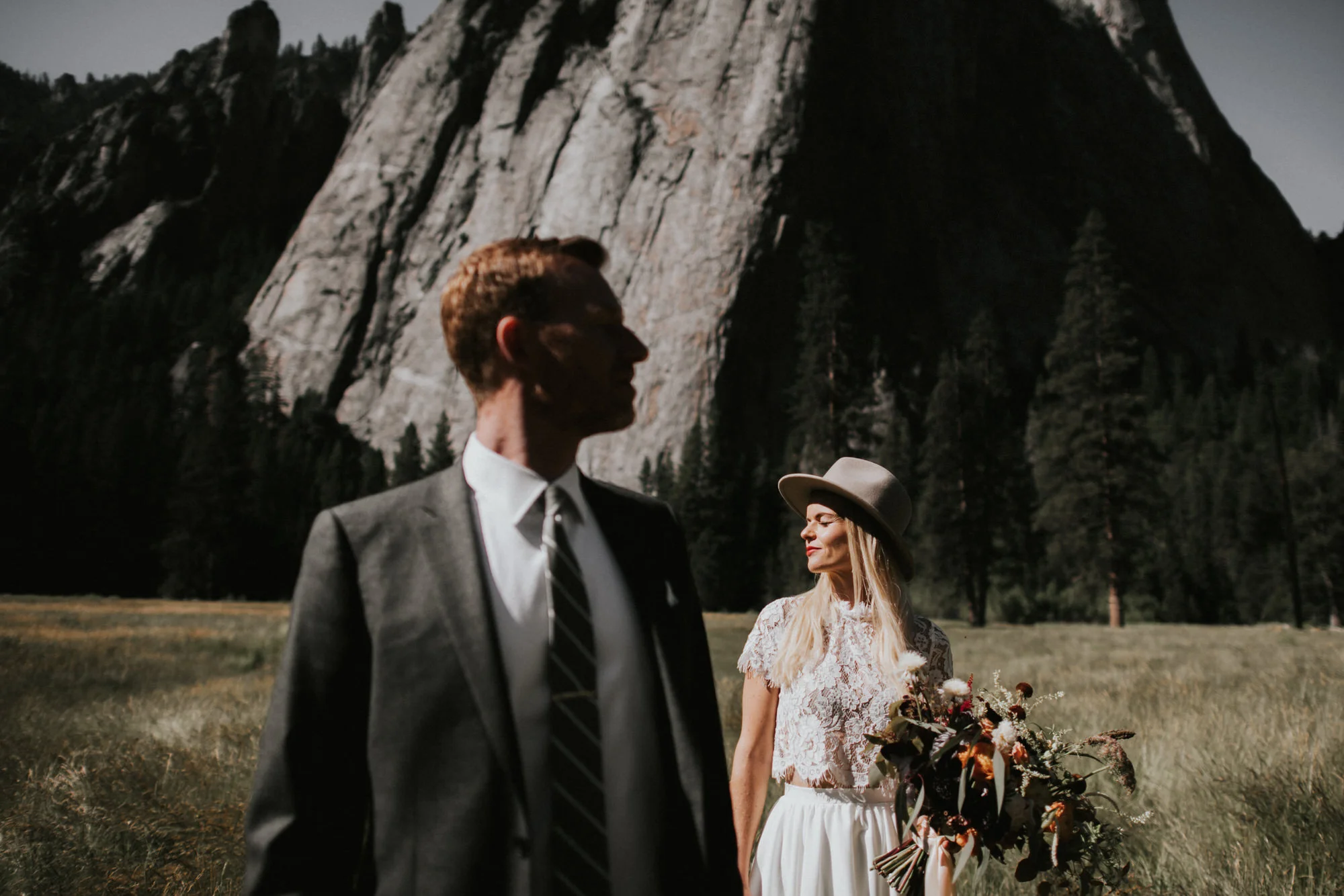 Sunrise Yosemite National Park Elopement at Taft Point
