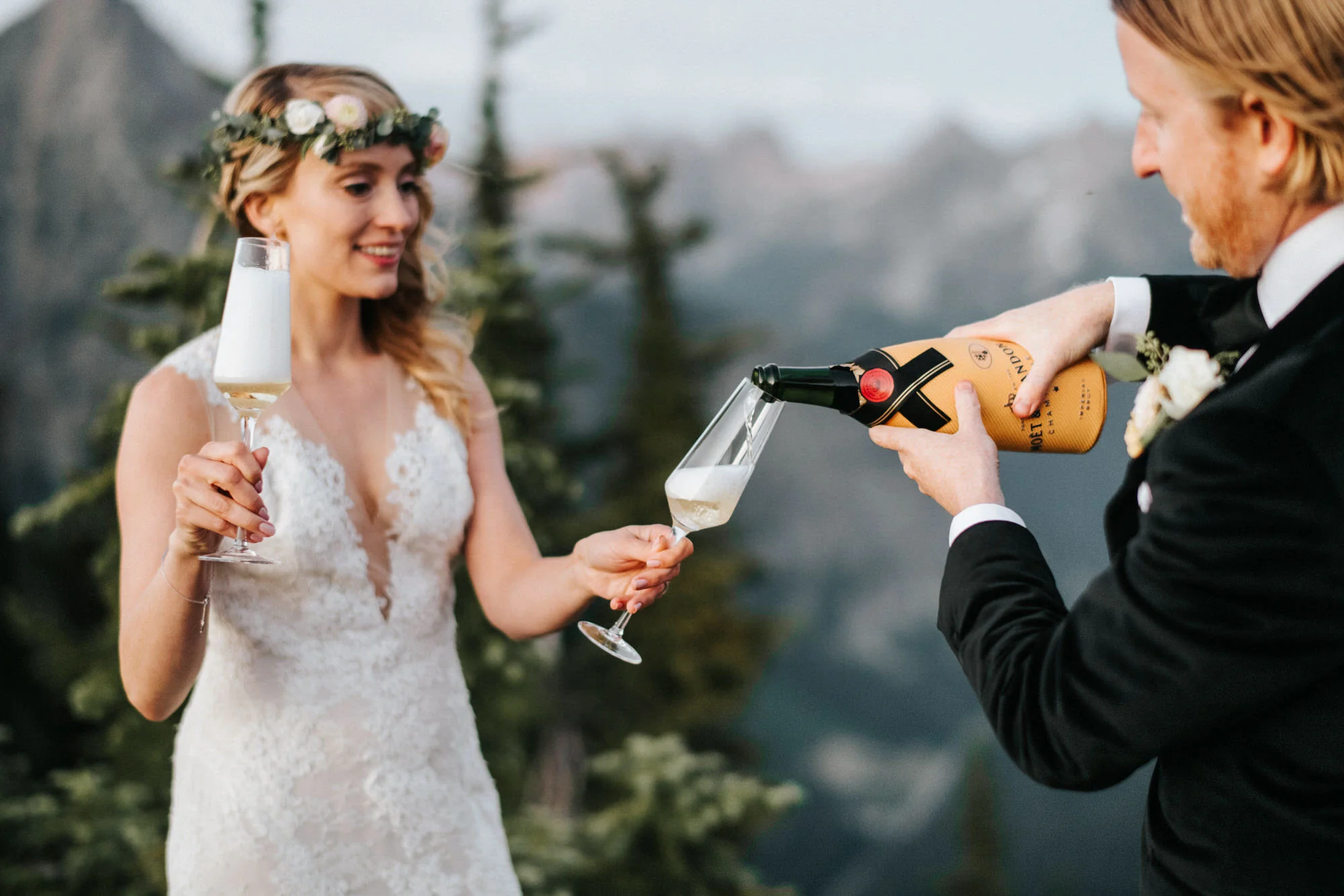 North Cascades National Park Adventure Elopement