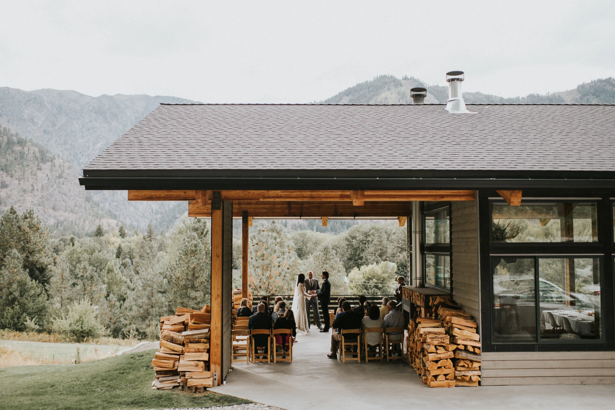 NaMu Lodge Leavenworth Washington Intimate Destination Wedding