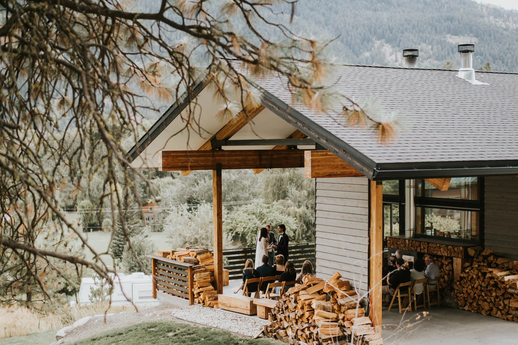 NaMu Lodge Leavenworth Washington Intimate Destination Wedding