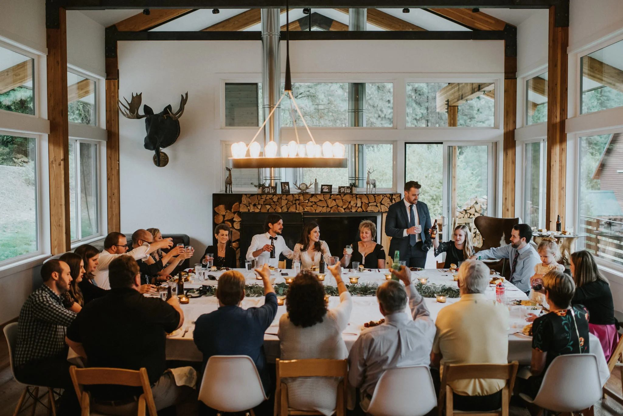 NaMu Lodge Leavenworth Washington Intimate Destination Wedding