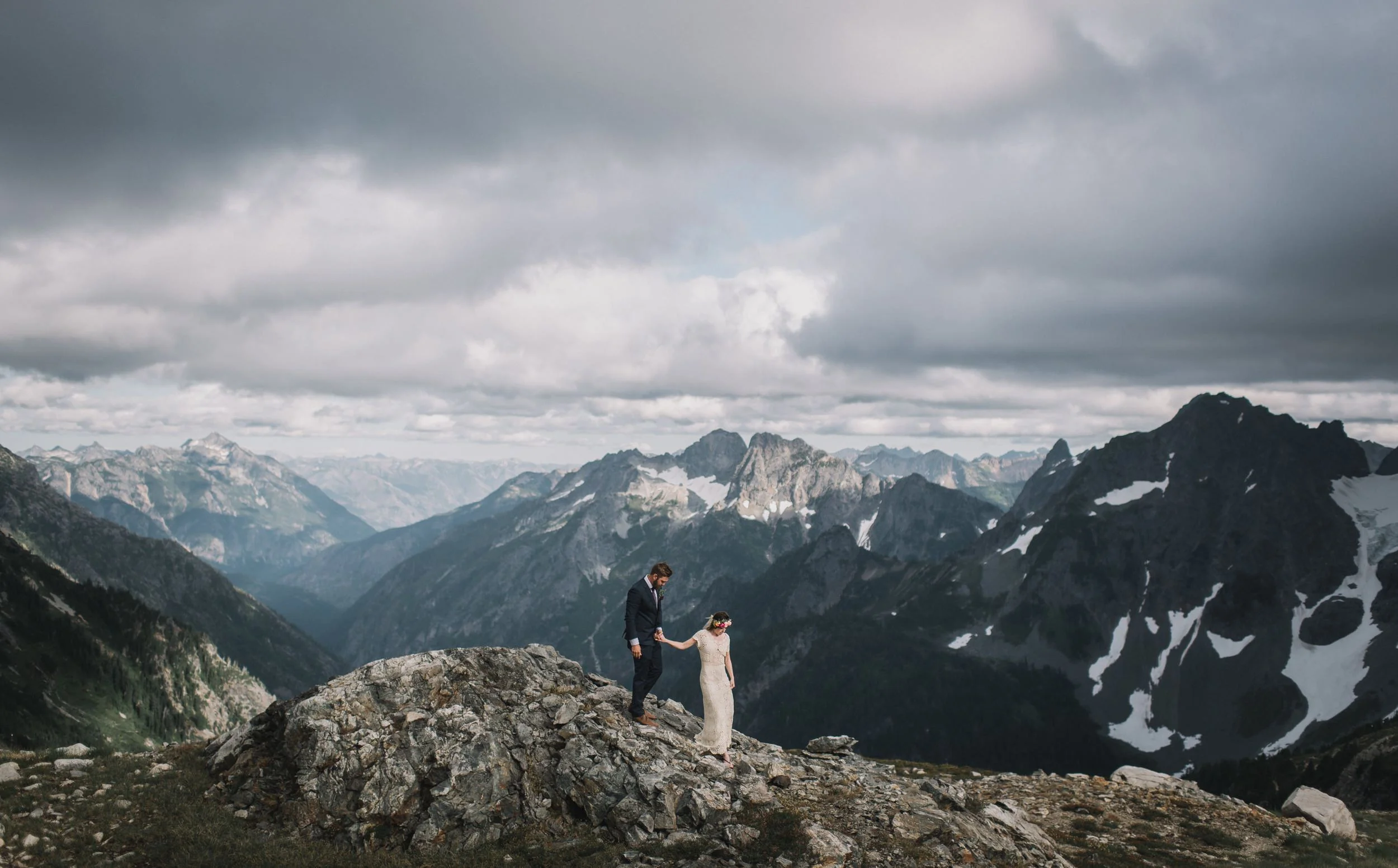 North Cascades National Park Adventure Elopement Photography