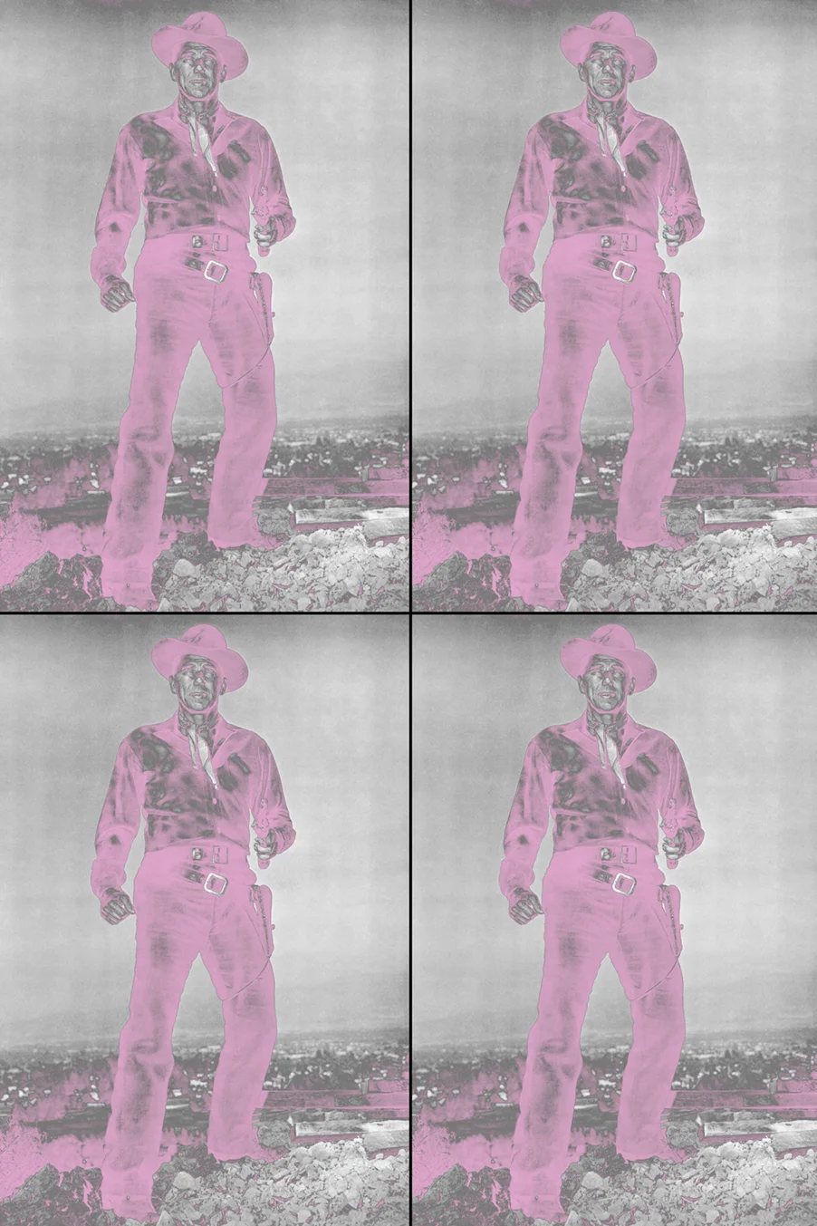 4 GUNS PINK