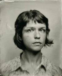 8x10 Tintype by Jay Gould , Baltimore, 2018