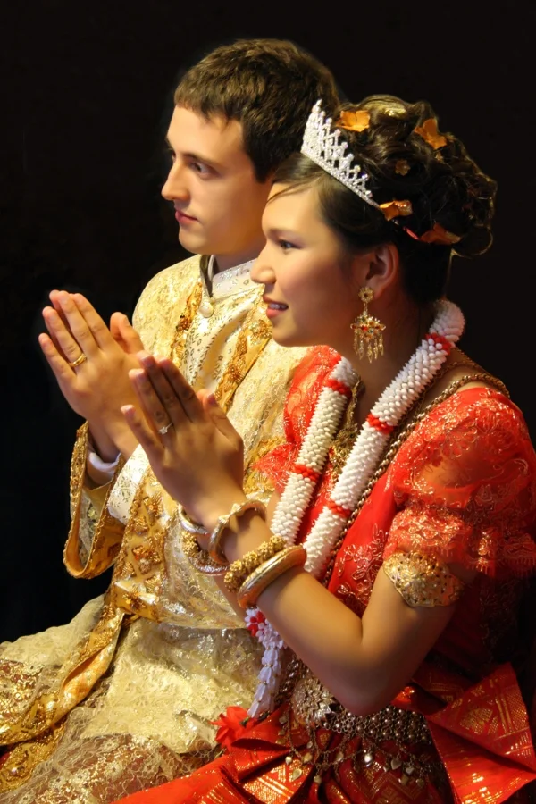 Spiritual Wedding Photo