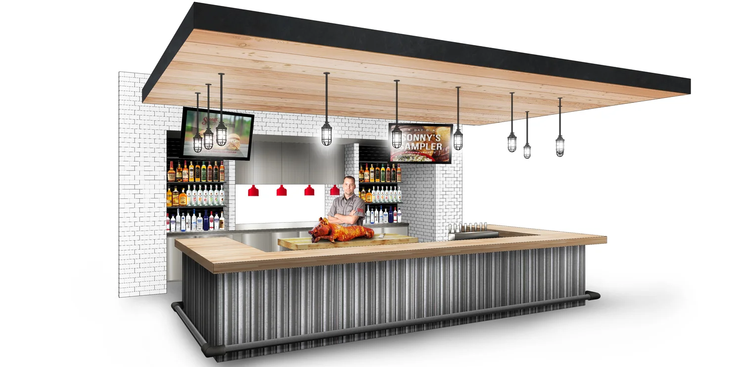 Sonnys BBQ Bar Rendering MWA