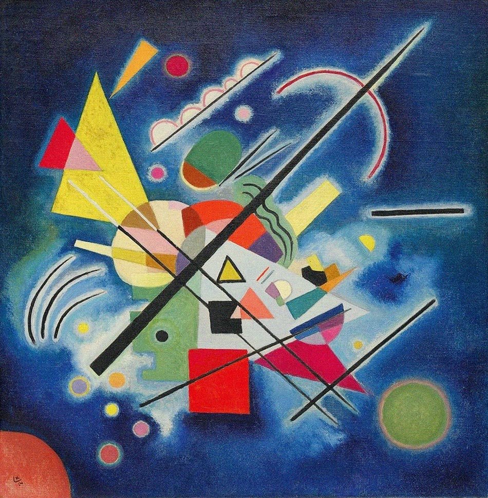 Wassily Kandinsky, Blue painting