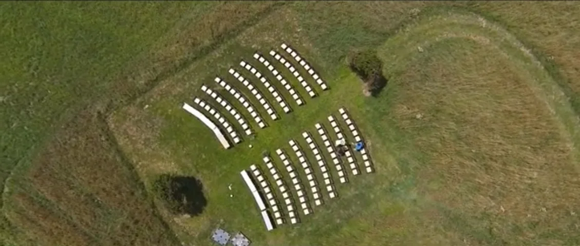 This aerial view from www.capturefilmco.com is just stunning!