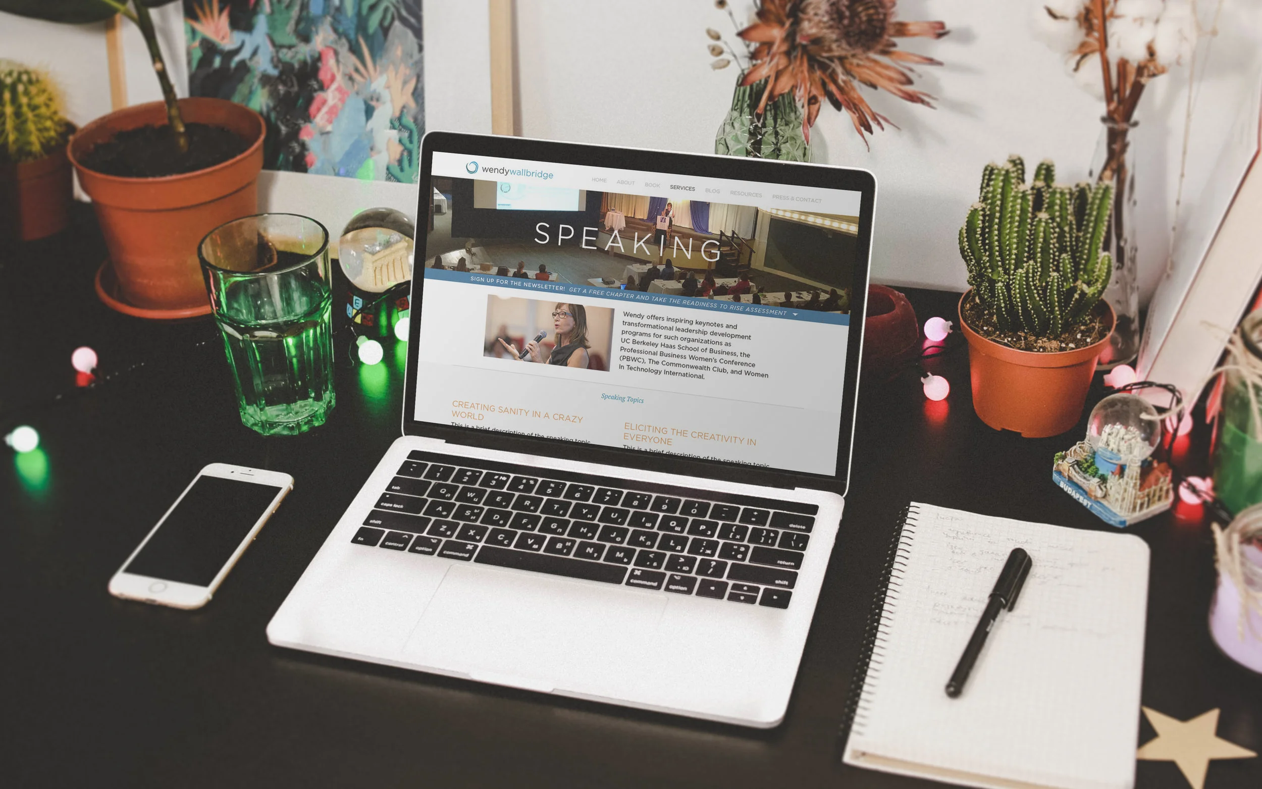   Wendy Wallbridge    Logo, Branding, and Website Design  