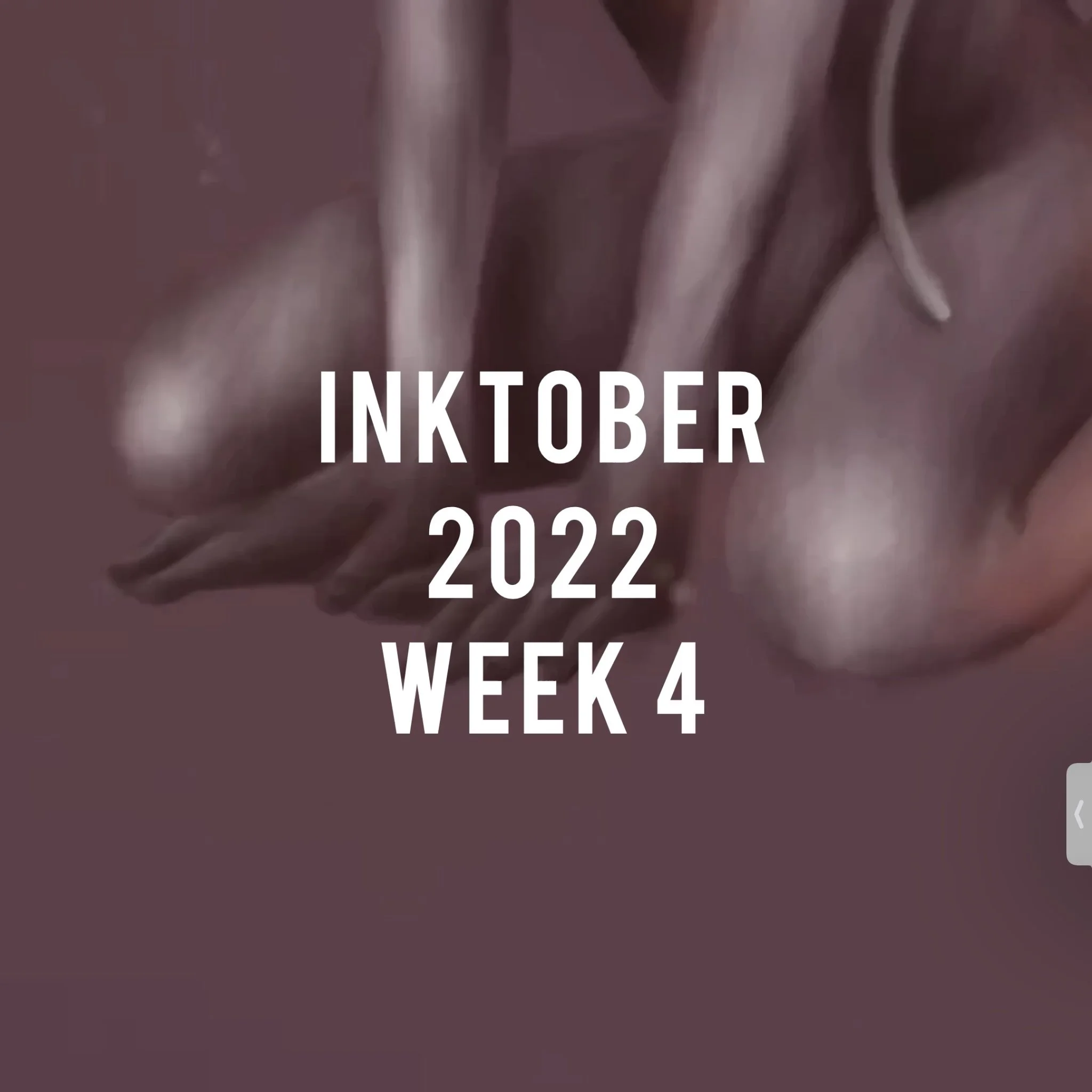 Inktober 2022 Week 4: I actually completed the damn thing