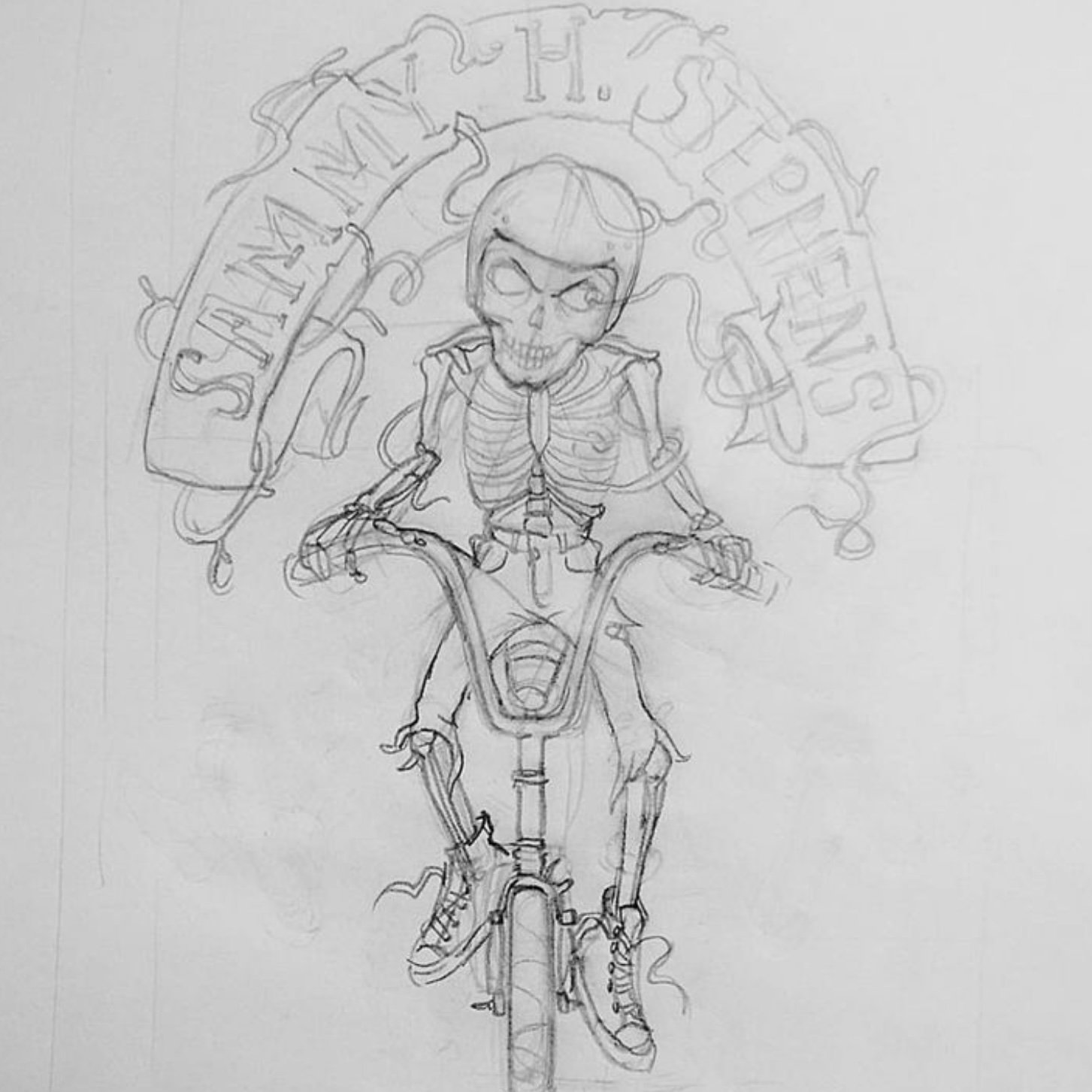  Original pencil sketch 