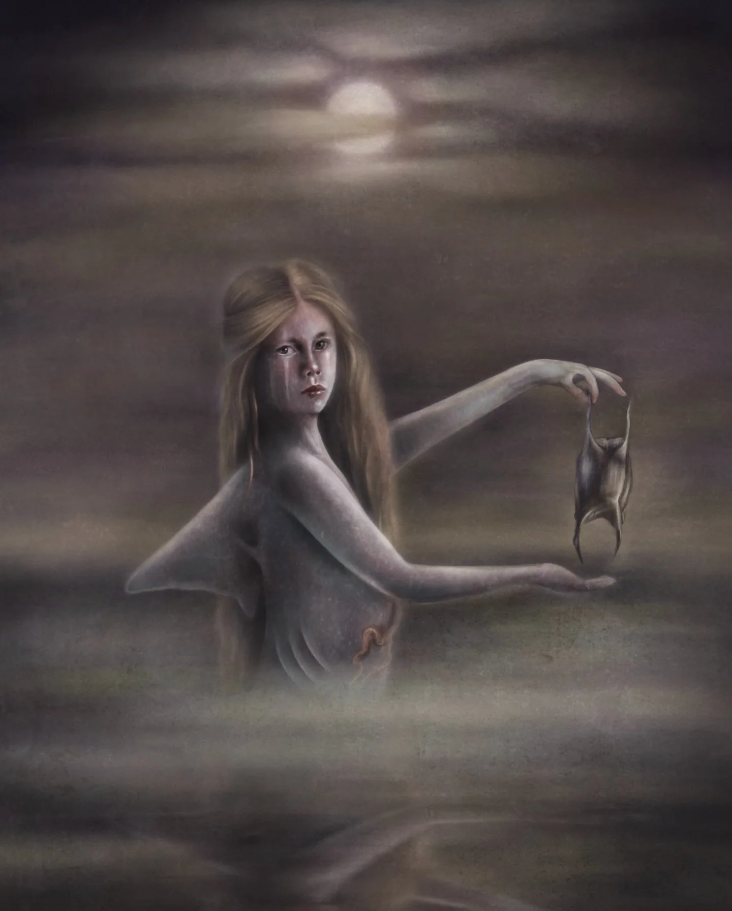 🌑The Devil&rsquo;s Purse🌑

Be careful what you wish for&hellip;&hellip;..the Devil&rsquo;s purse has strong transformative powers. A young sea witch plays with a deadly tool, and bewitches herself beneath a new moon. 🖤⚓️🐚🦈

My theme for personal