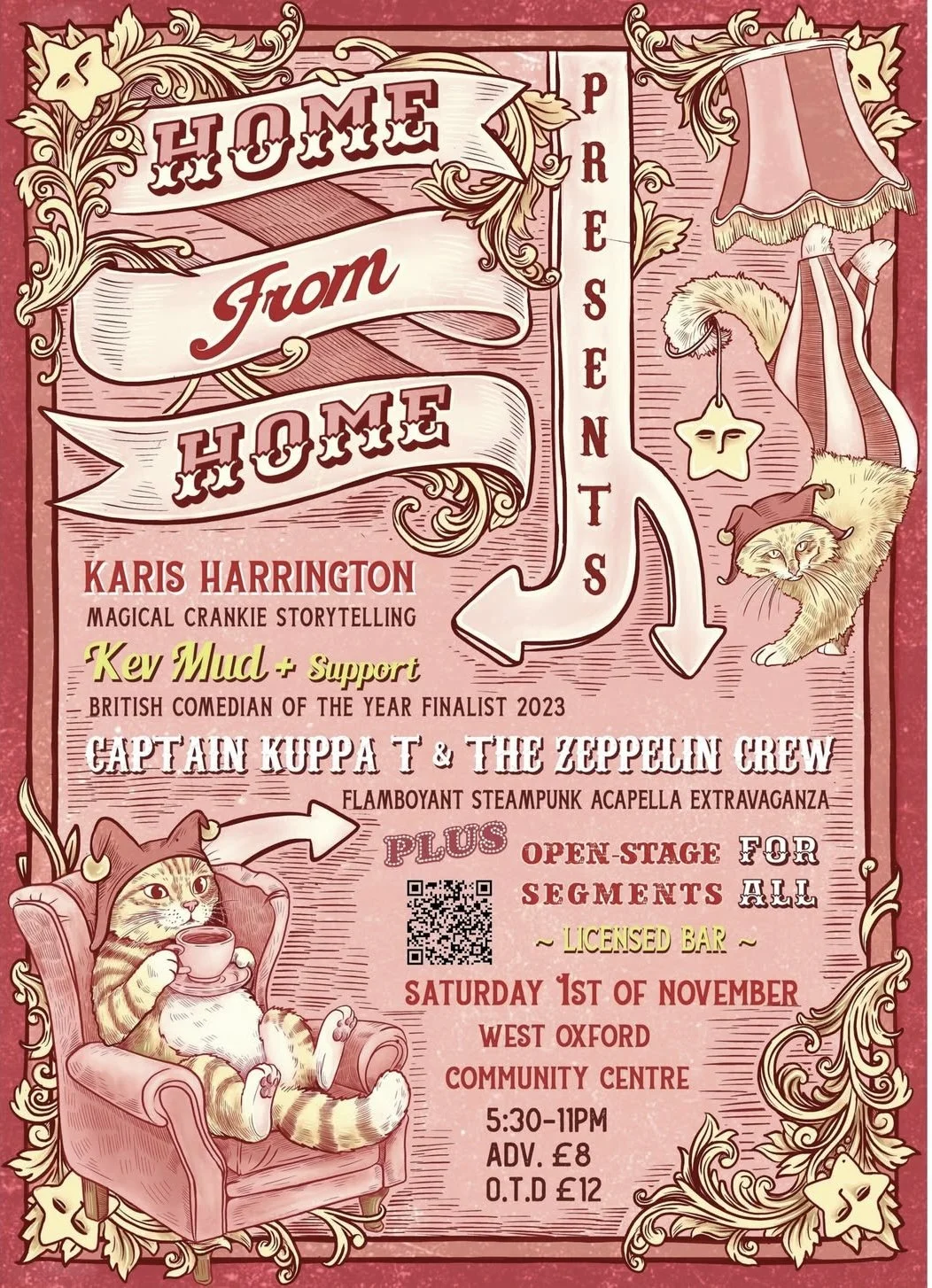 Home from Home Events Poster