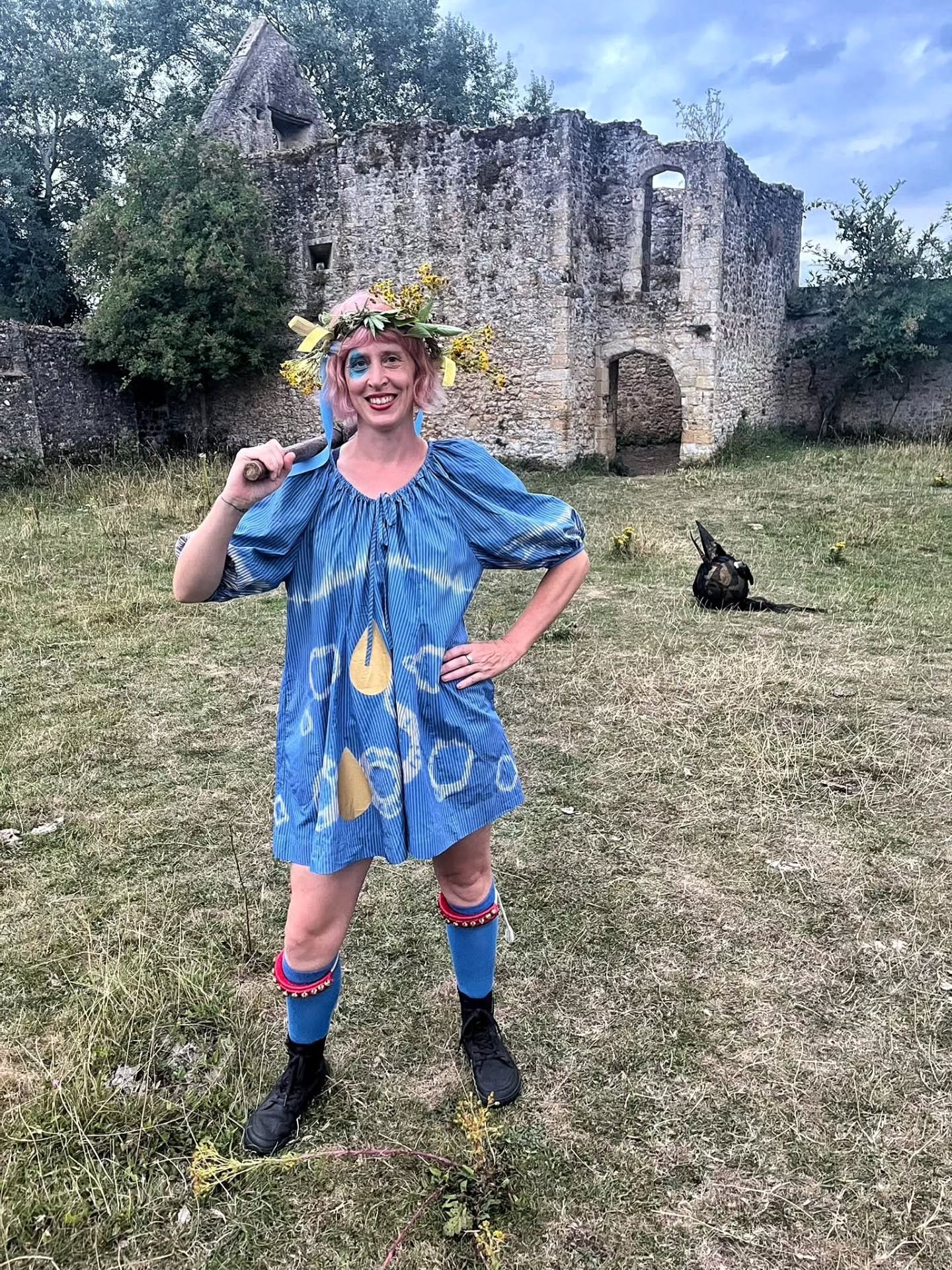 43 years wyrd today!. And getting wyrder.....All my love to the wonderful folks who are too traveling this path and happy to be along for a strange but enjoyable ride, often with bells on..... My life is filled with so much creativity and kindness. I