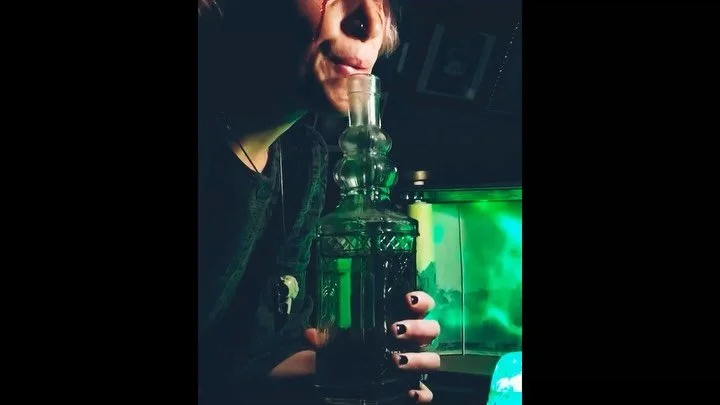 Bottle tooting, cranking and writing songs about feeding hungry algorithmic homunculi&hellip;&hellip;.the antidote to AI? I have no idea, it&rsquo;s pretty fun though. #analogvibes 

Don&rsquo;t mind me having a cheesecloth goth rave aboard&hellip;&h