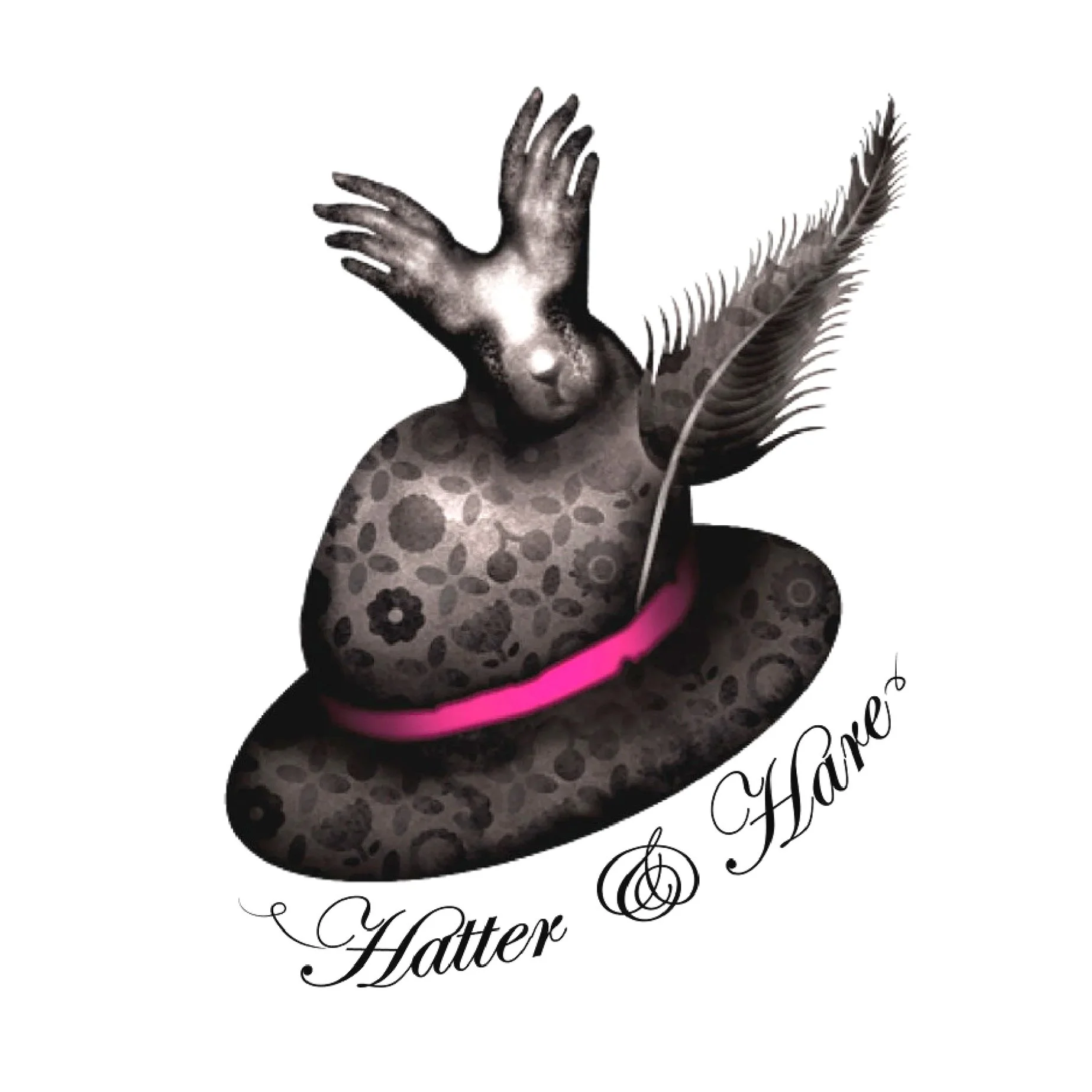 Hatter and Hare shop Logo