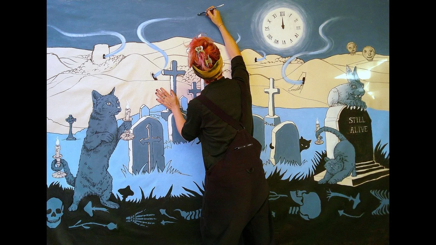 ⭐️SHOWTIME!⭐️

The last Believer is showing three times a day from today with live storytelling, puppetry and fabulous music. This was a gem of a project for me to collaborate on; Tyneside folklore, featuring cursed stone heads, a vampire rabbit, a g