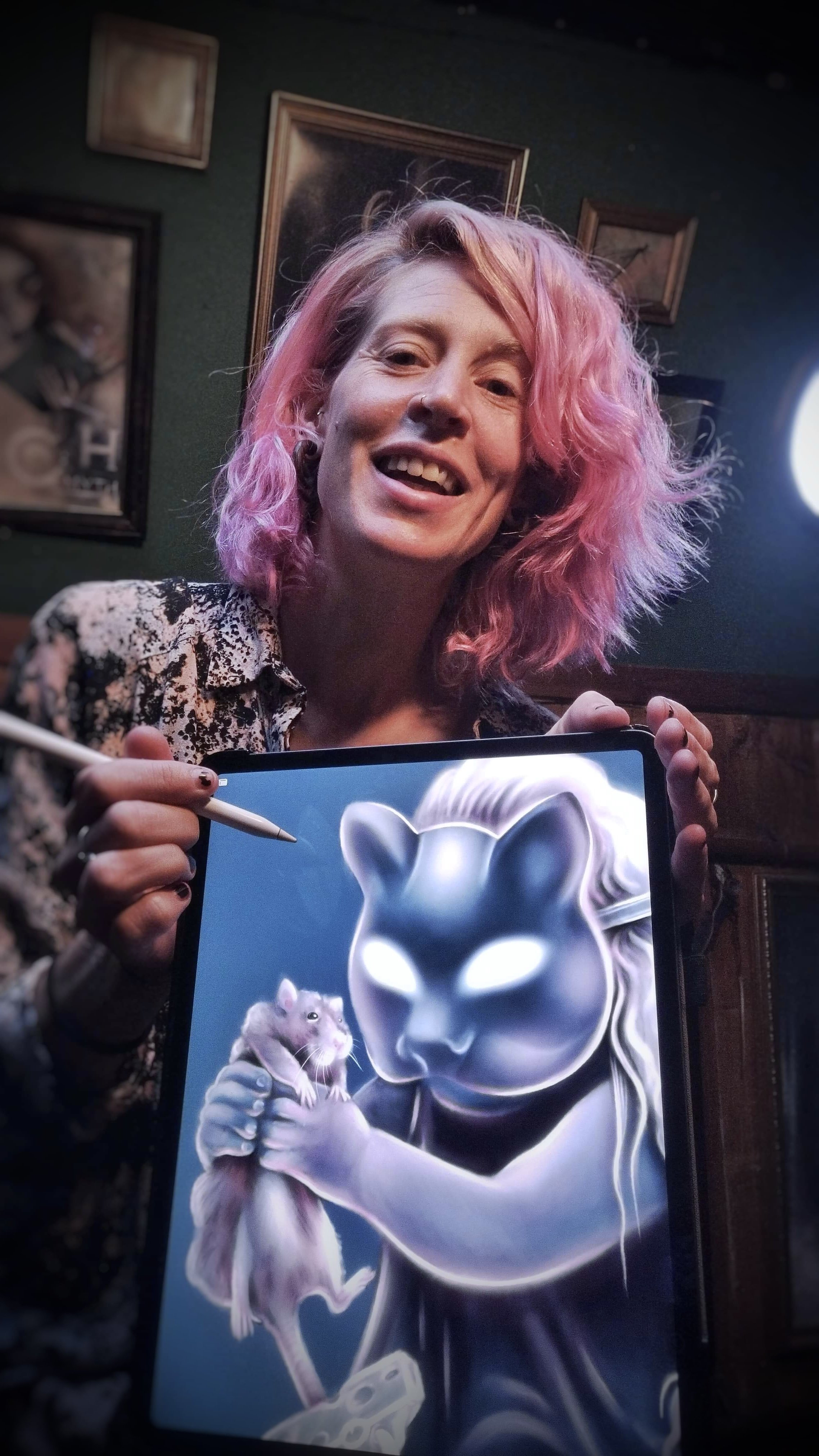 Cat and mouse…..why do we draw?