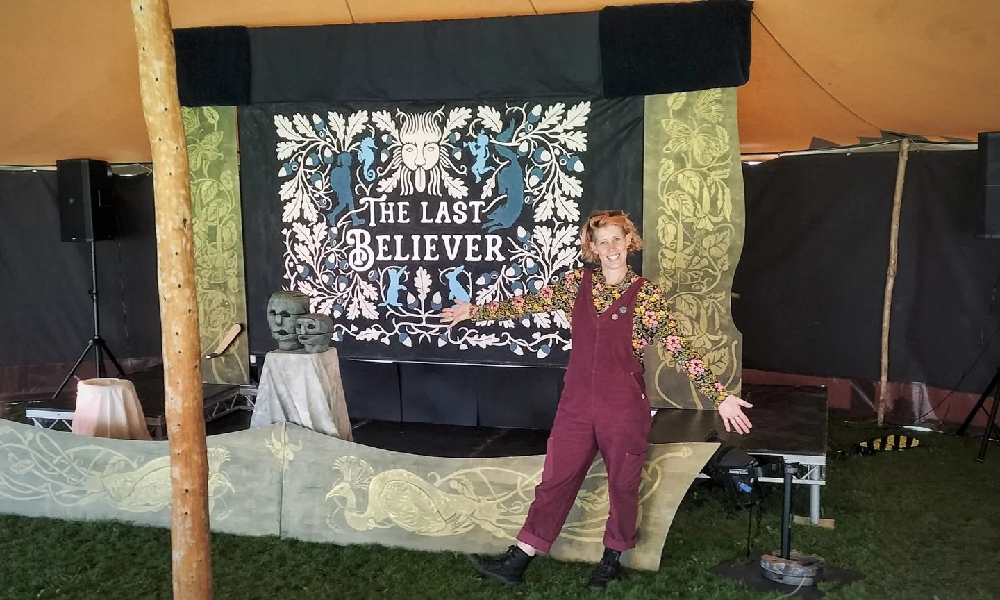 ✨A Treasury of Tyneside Tales✨

What makes projects like this and a lot of the trail work I do, is the second life it acquires out in the world, in real time. 

The Last Believer is the UK&rsquo;s largest Crankie;  I have a feeling that an artform th
