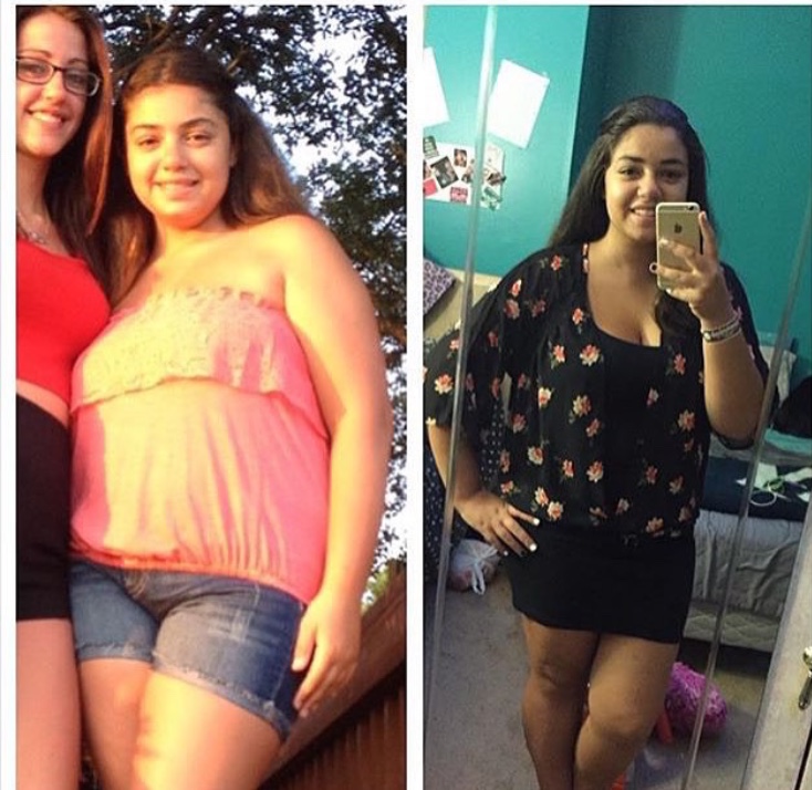 "I just wanted to show you my transformation, this is what all your workouts did for me...thank you so much for the motivation you gave me. I have lost 36 pounds."