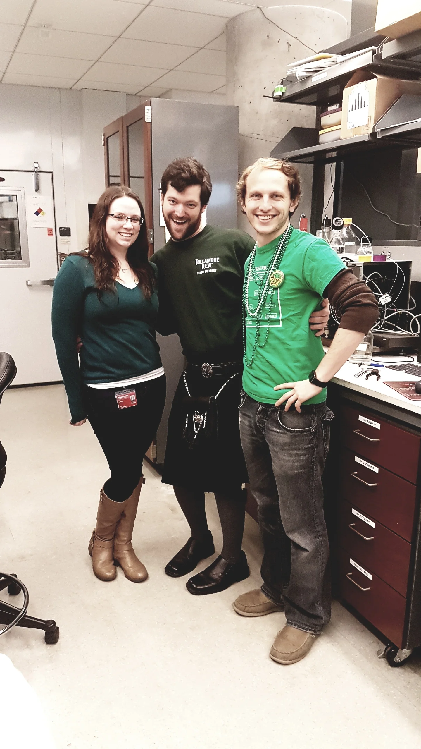 Happy St. Patricks Day from the Thompson Lab!
